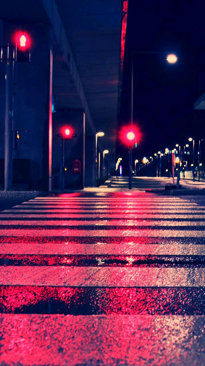 Night City Road Wallpapers