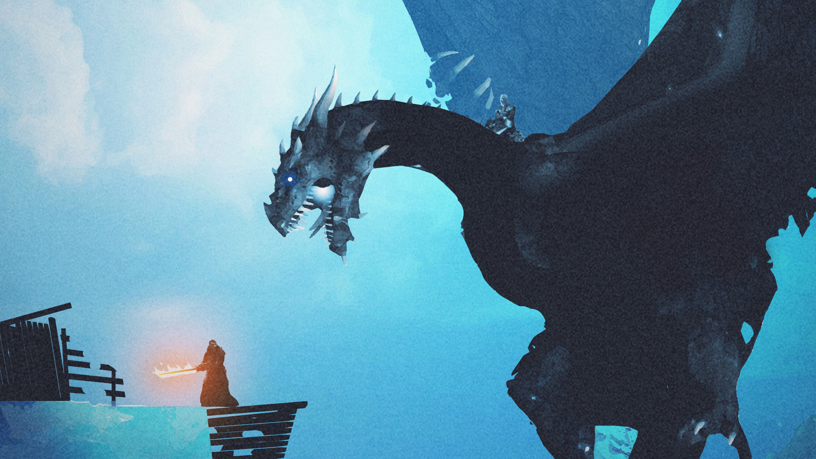 Night King And Dragon Wallpapers