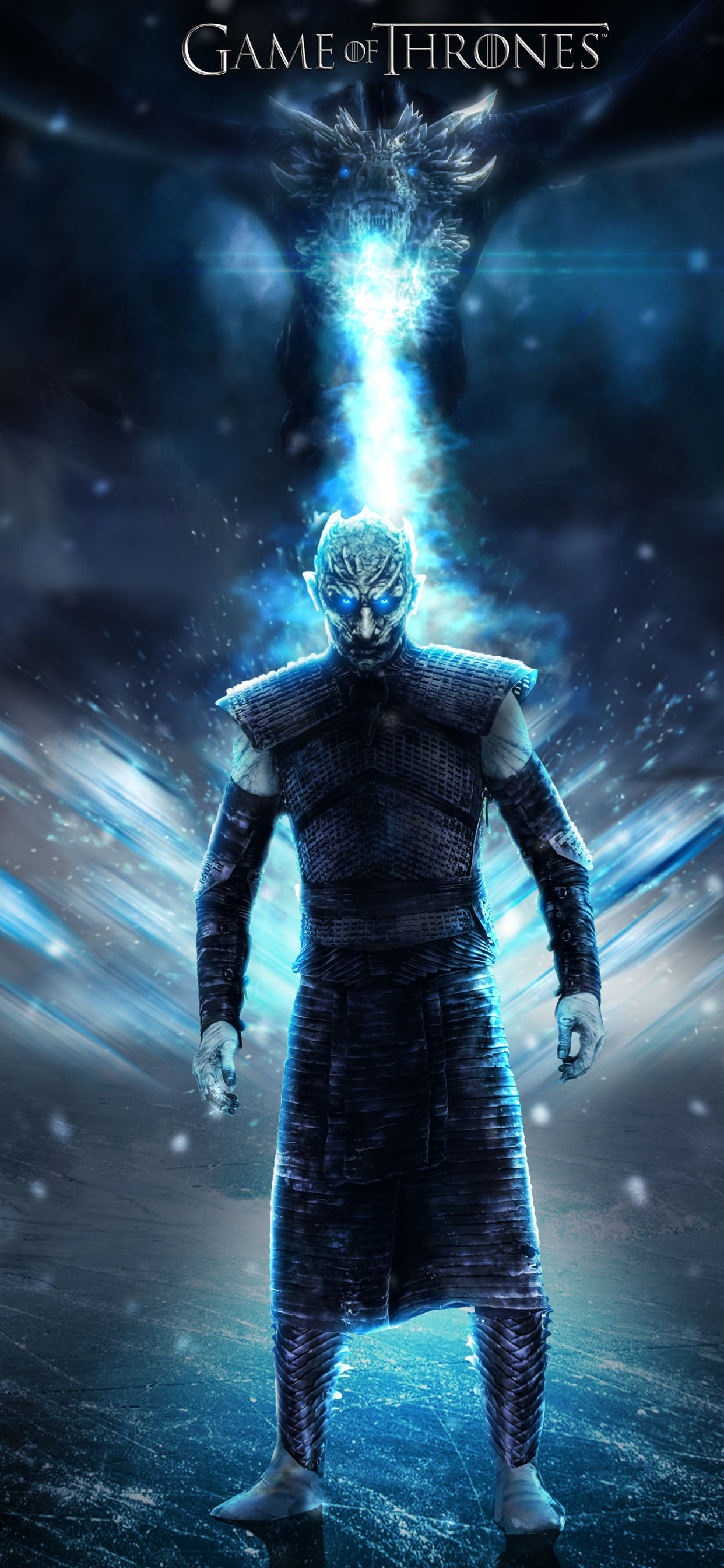 Night King Dragon Art Wallpapers