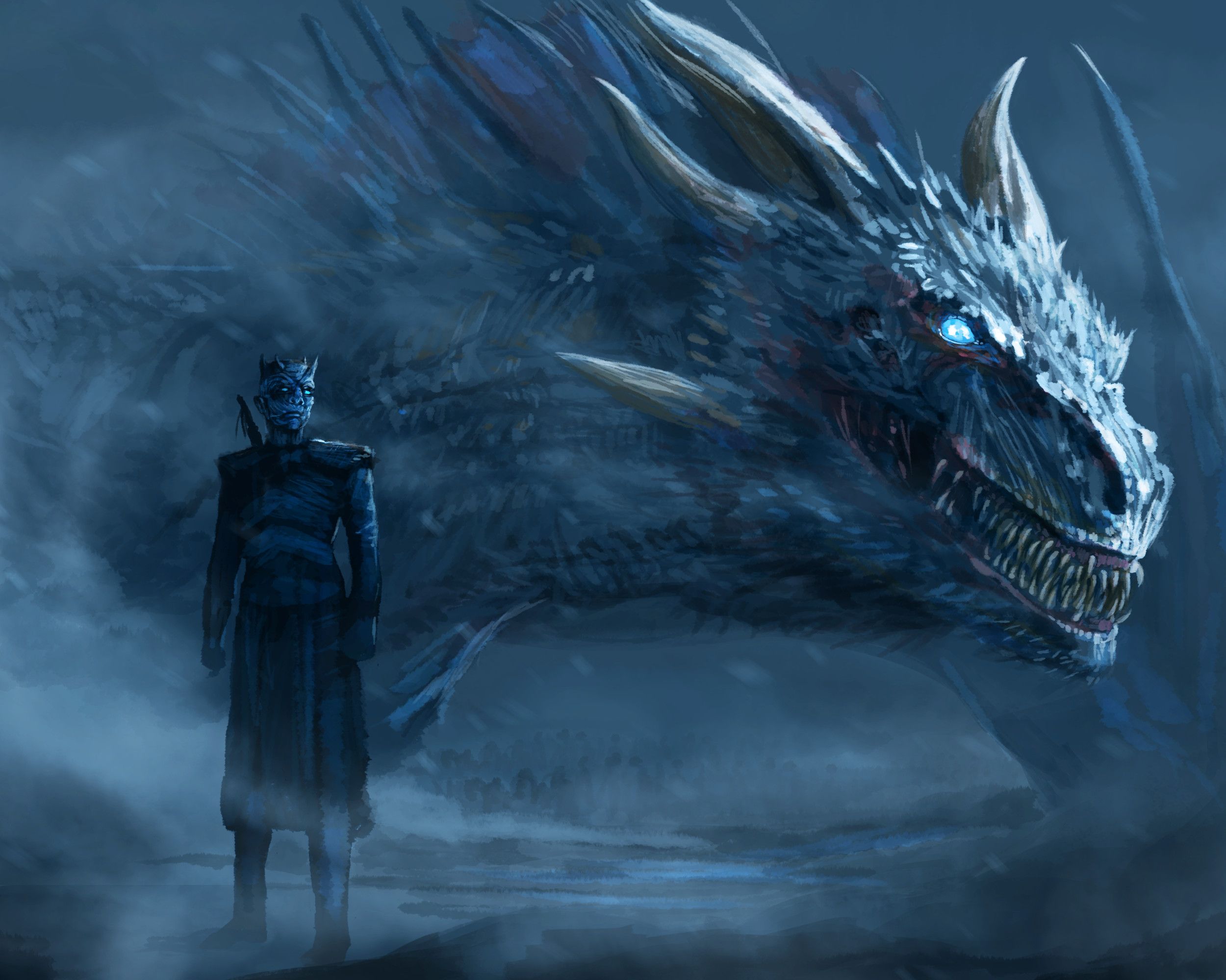 Night King Game Of Thrones 2019 Fanart Wallpapers