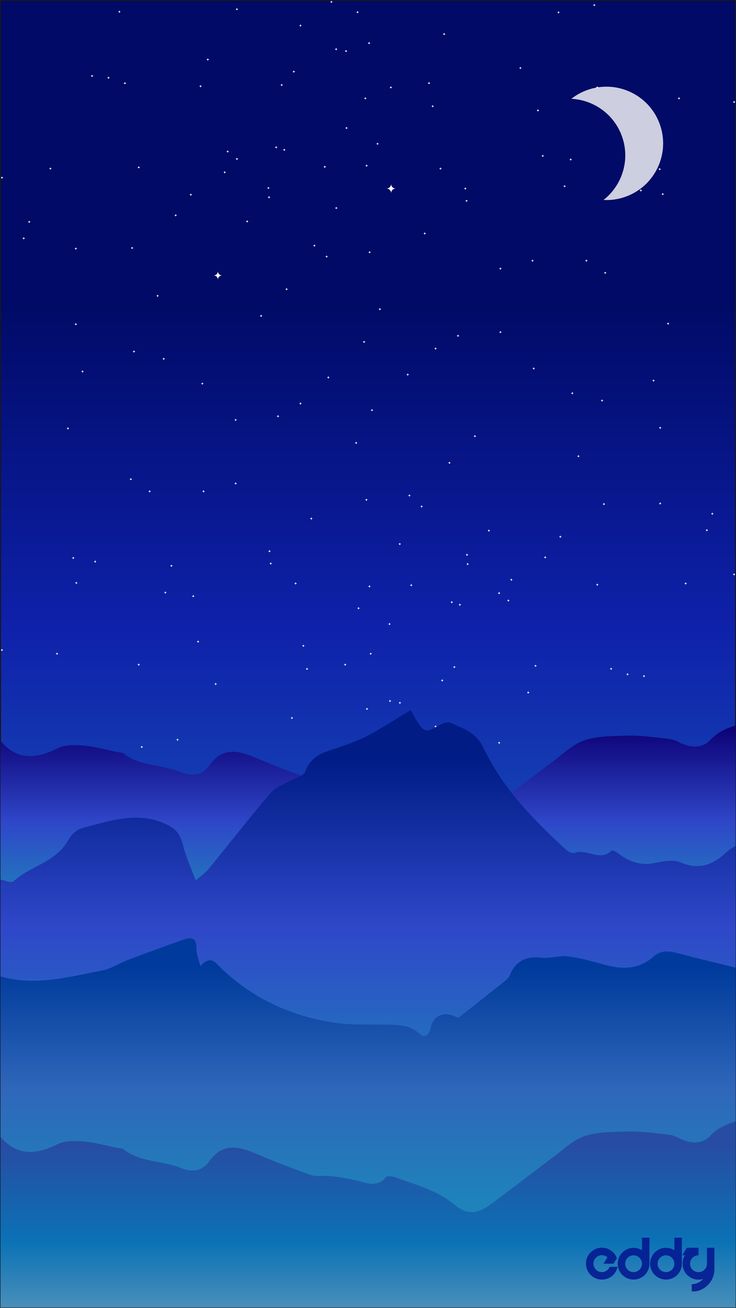 Night Landscape Vector Wallpapers