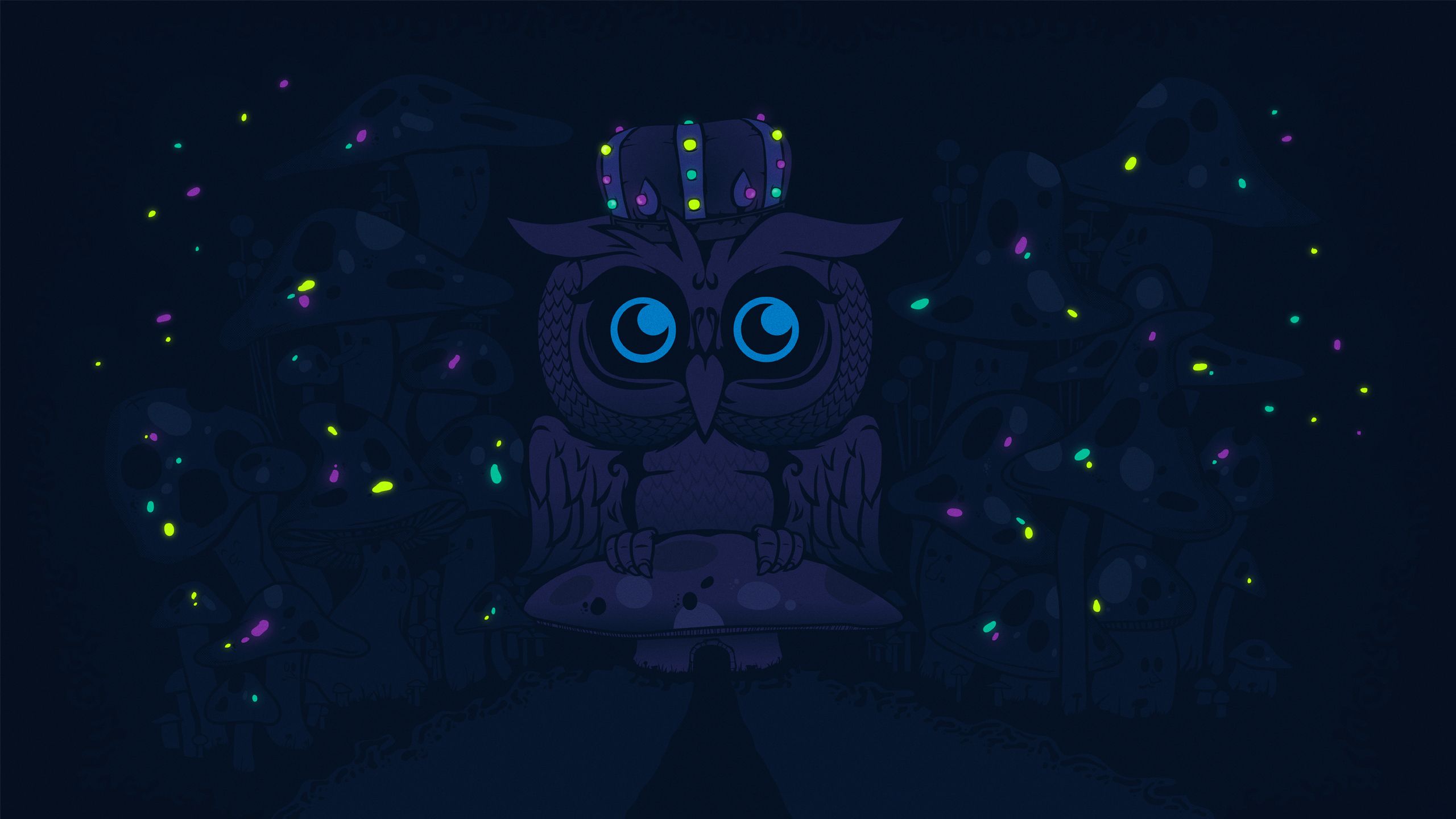 Night Owl Cartoon Wallpapers