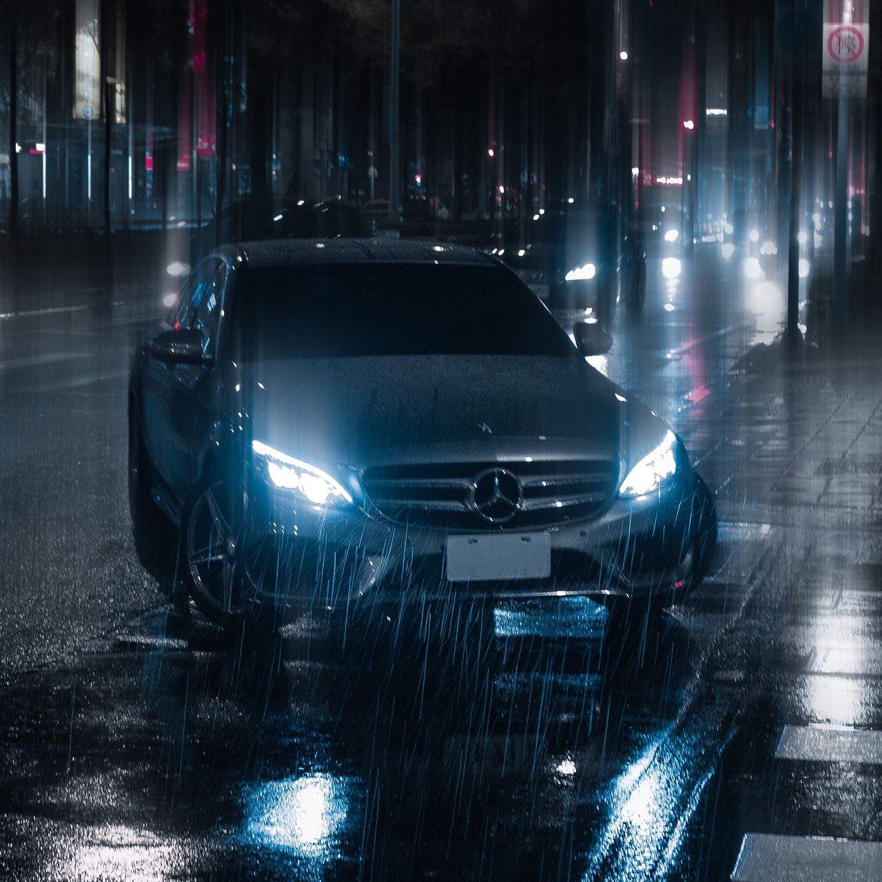 Night Rain Wallpapers