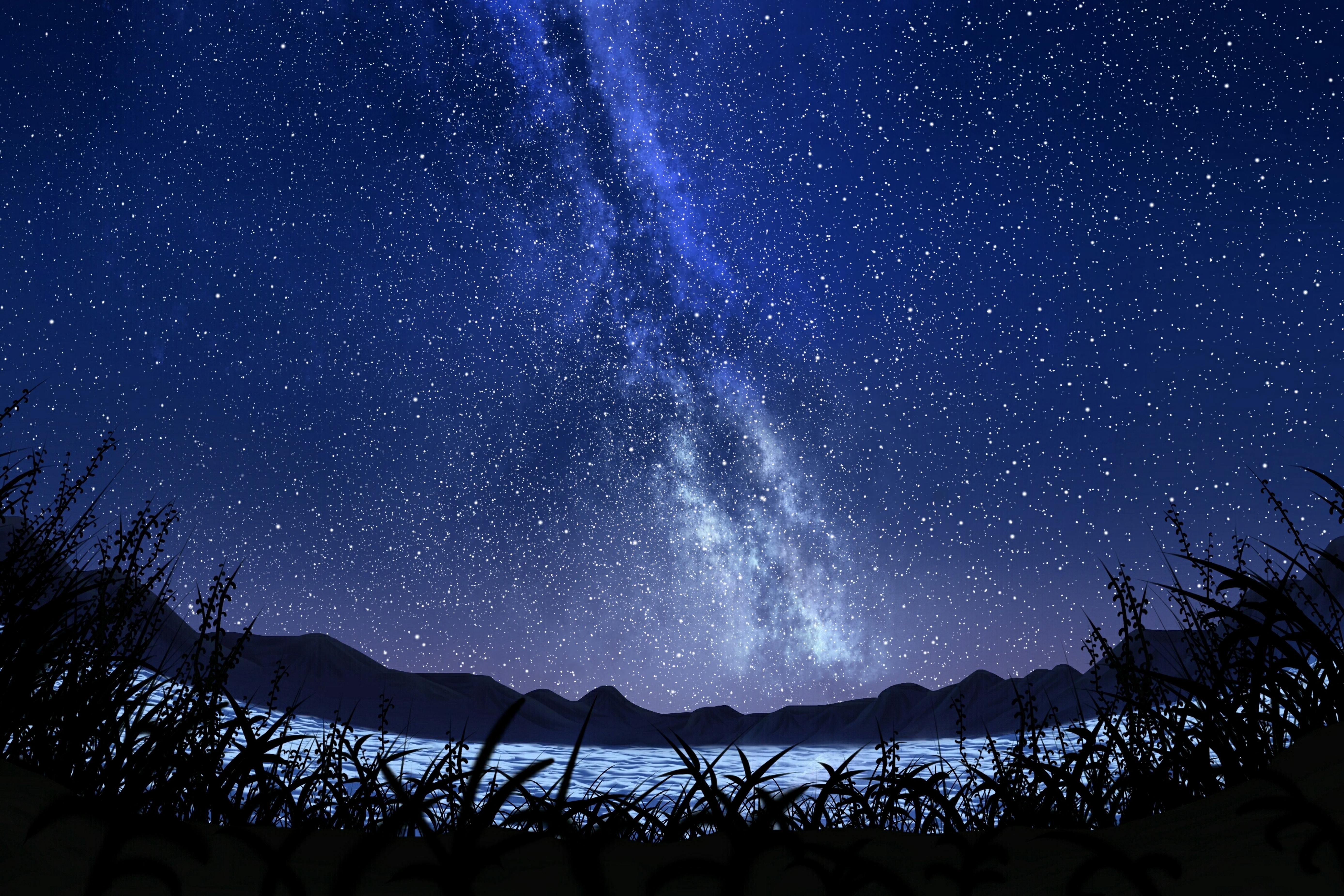 Night Sky 4K Wallpapers