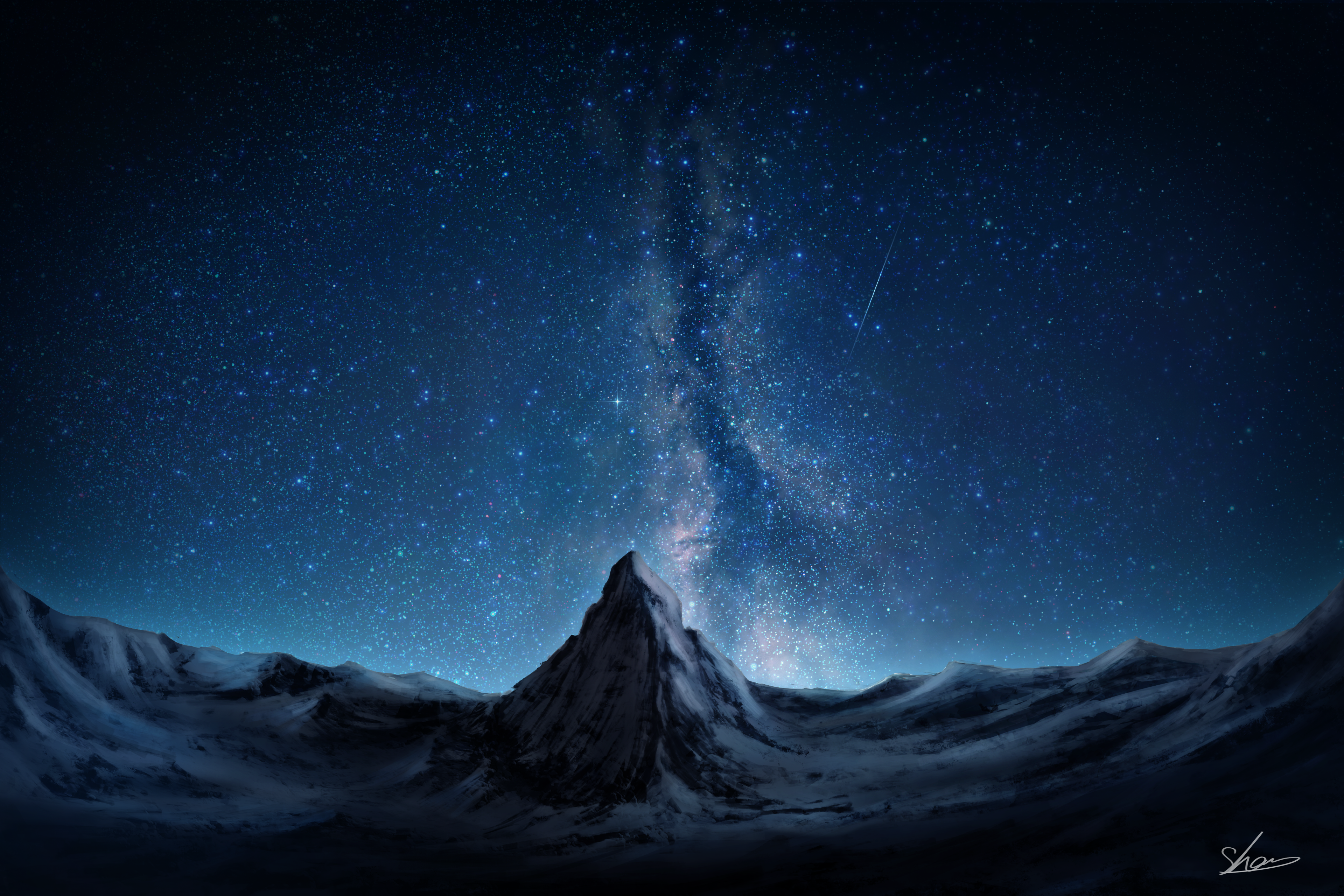 Night Sky 4K Wallpapers