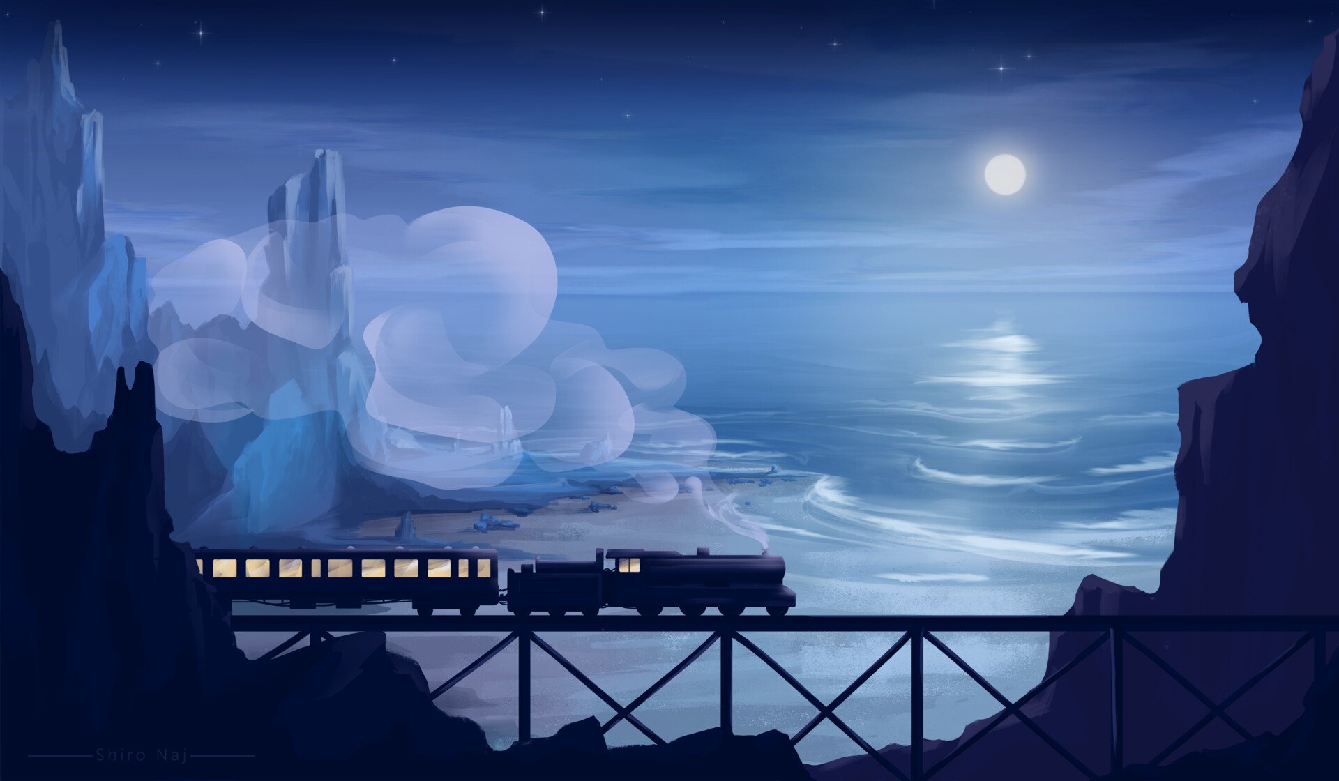 Night Train Wallpapers