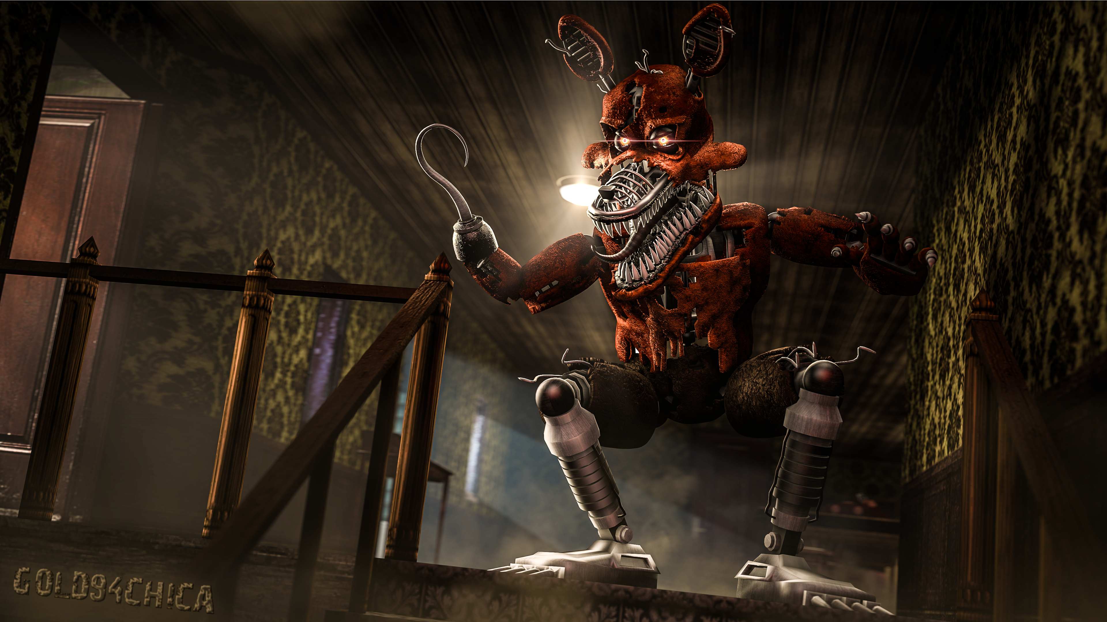 Nightmare Foxy Wallpapers