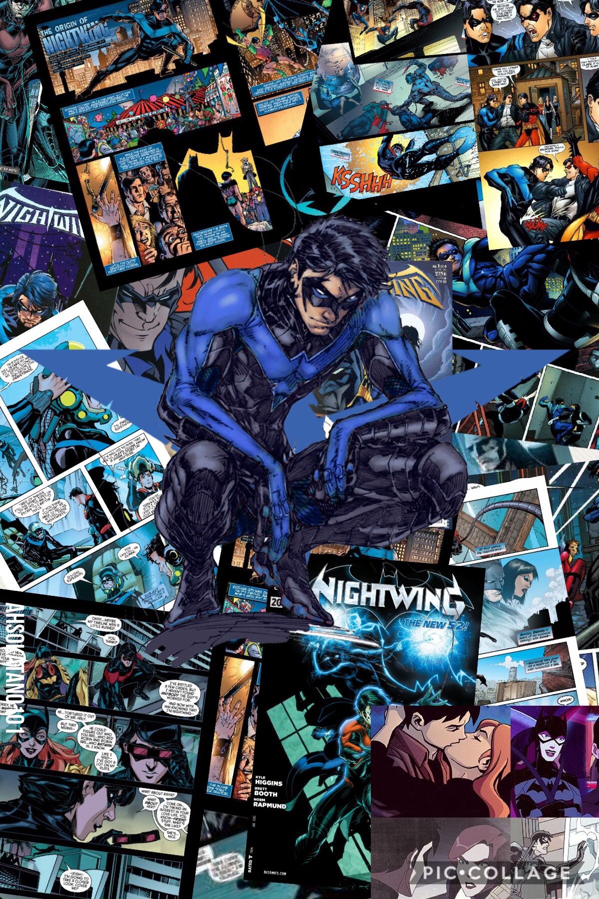 Nightwing Comic Art Wallpapers