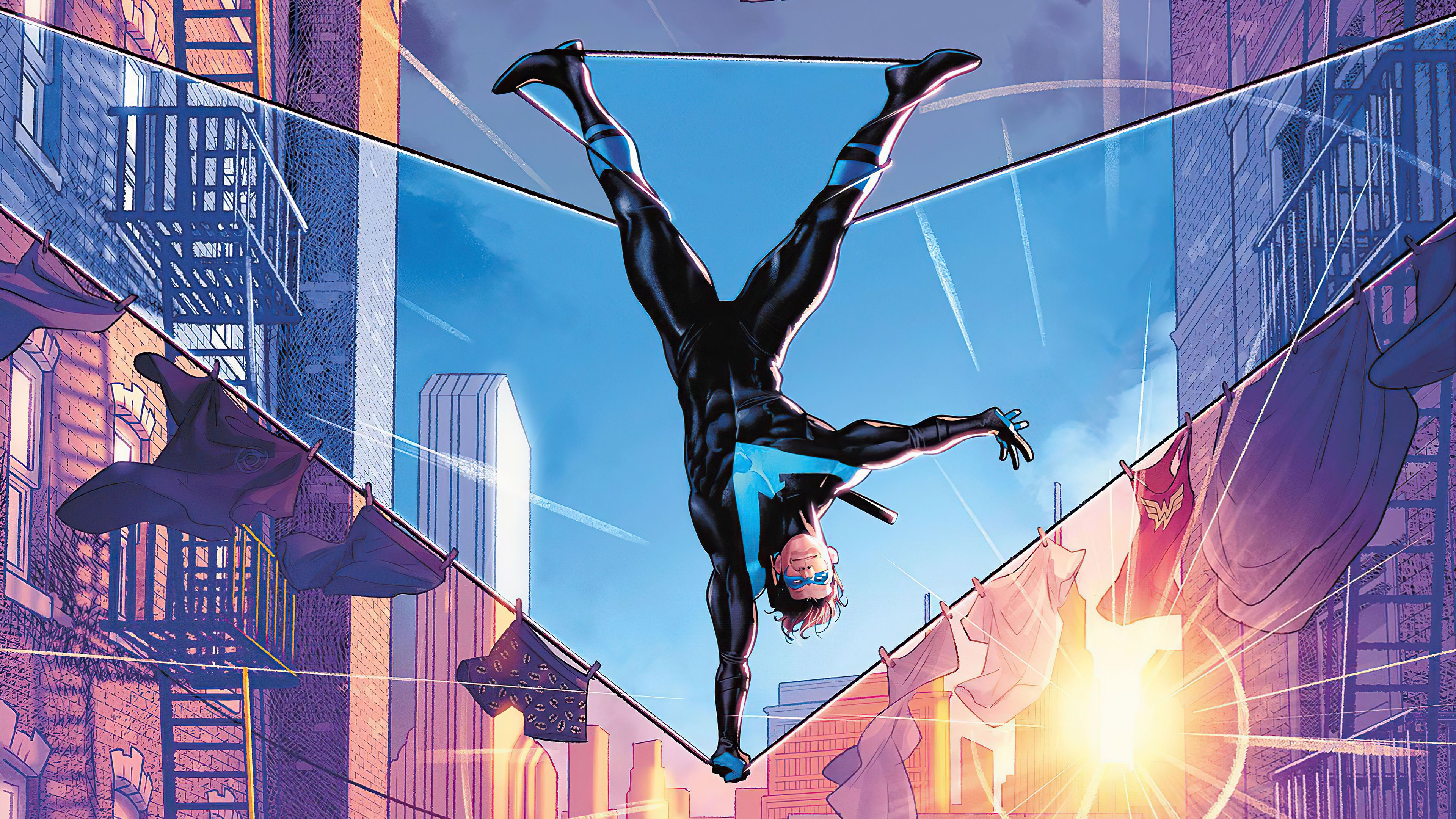 Nightwing Dc Comic Digital 5K Wallpapers