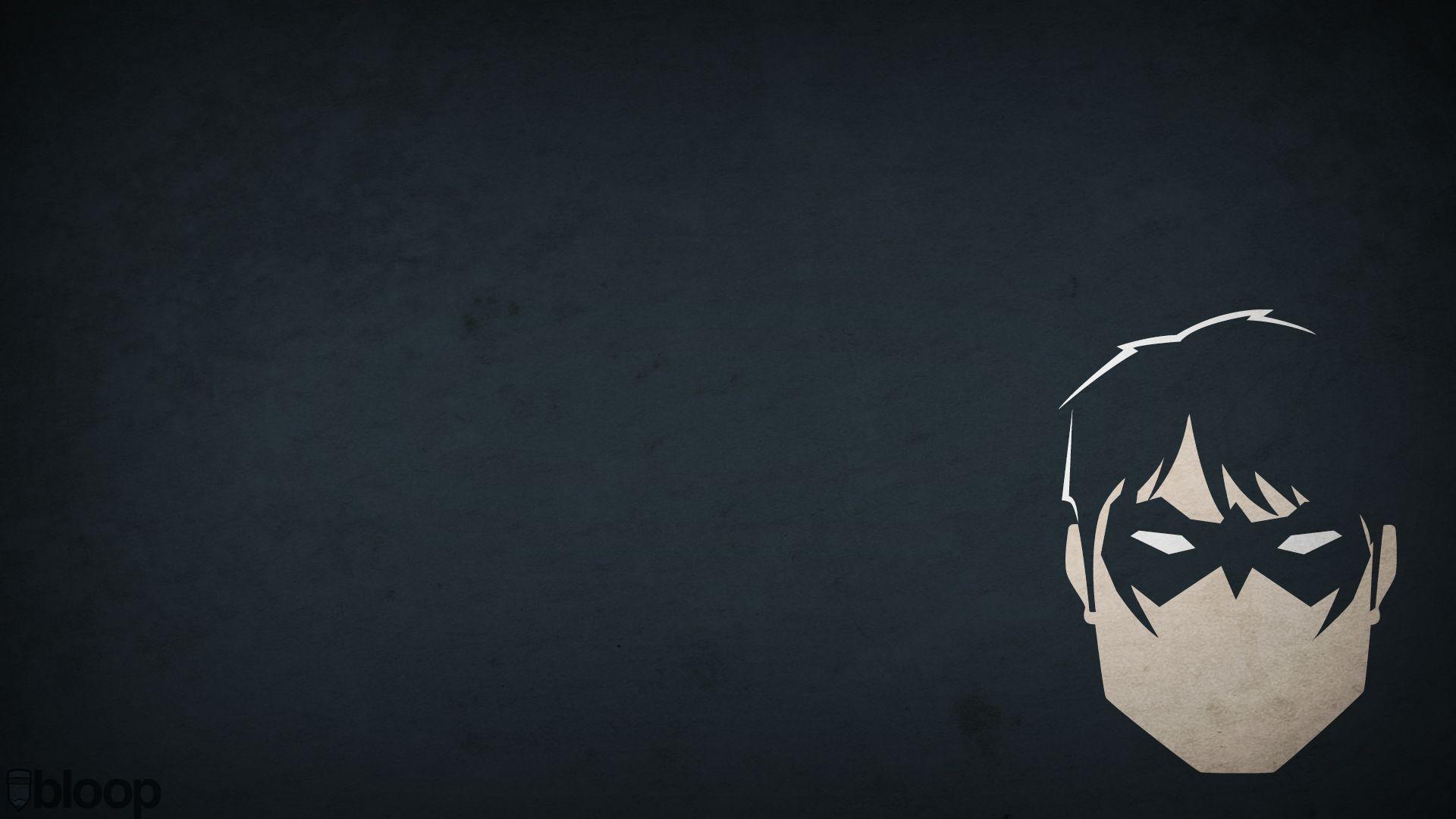 Nightwing Minimal Art Wallpapers