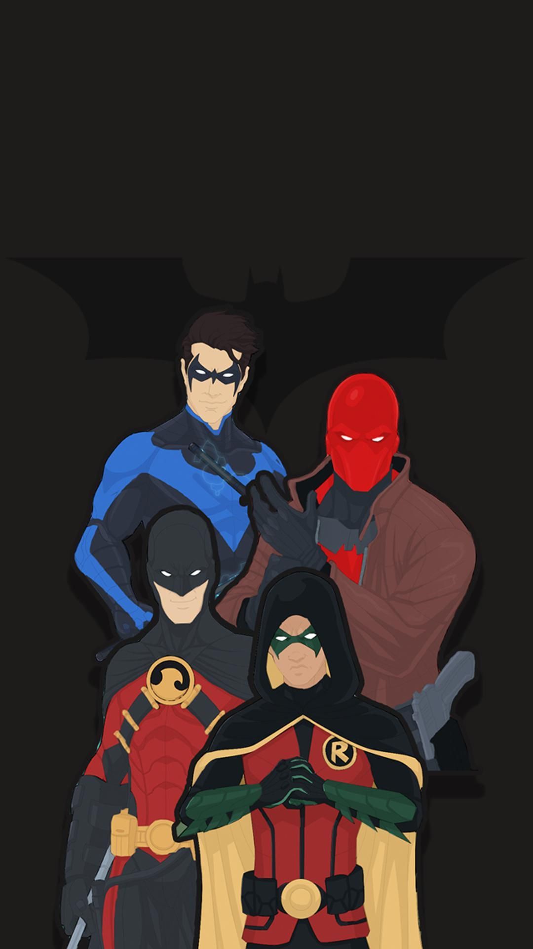 Nightwing Minimal Art Wallpapers