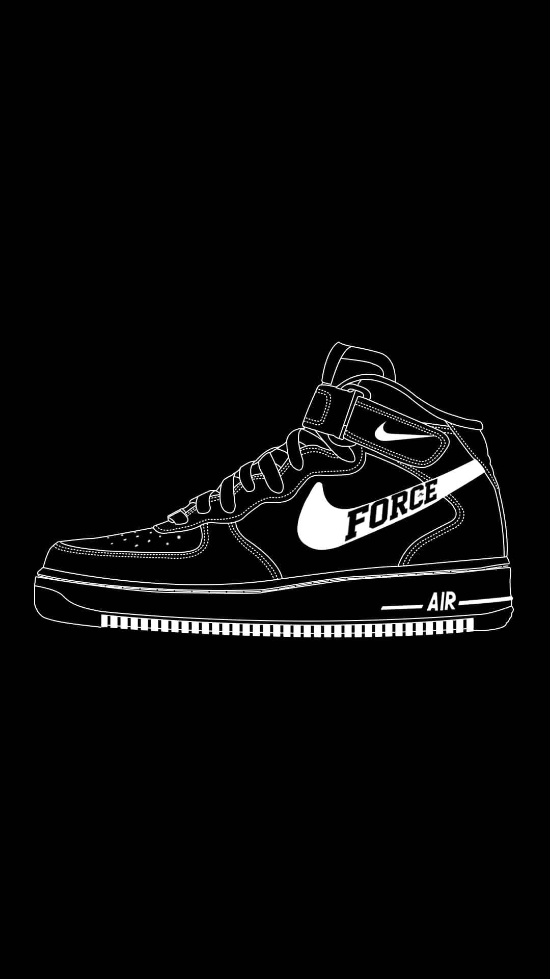 Nike Air Force Phone Wallpapers