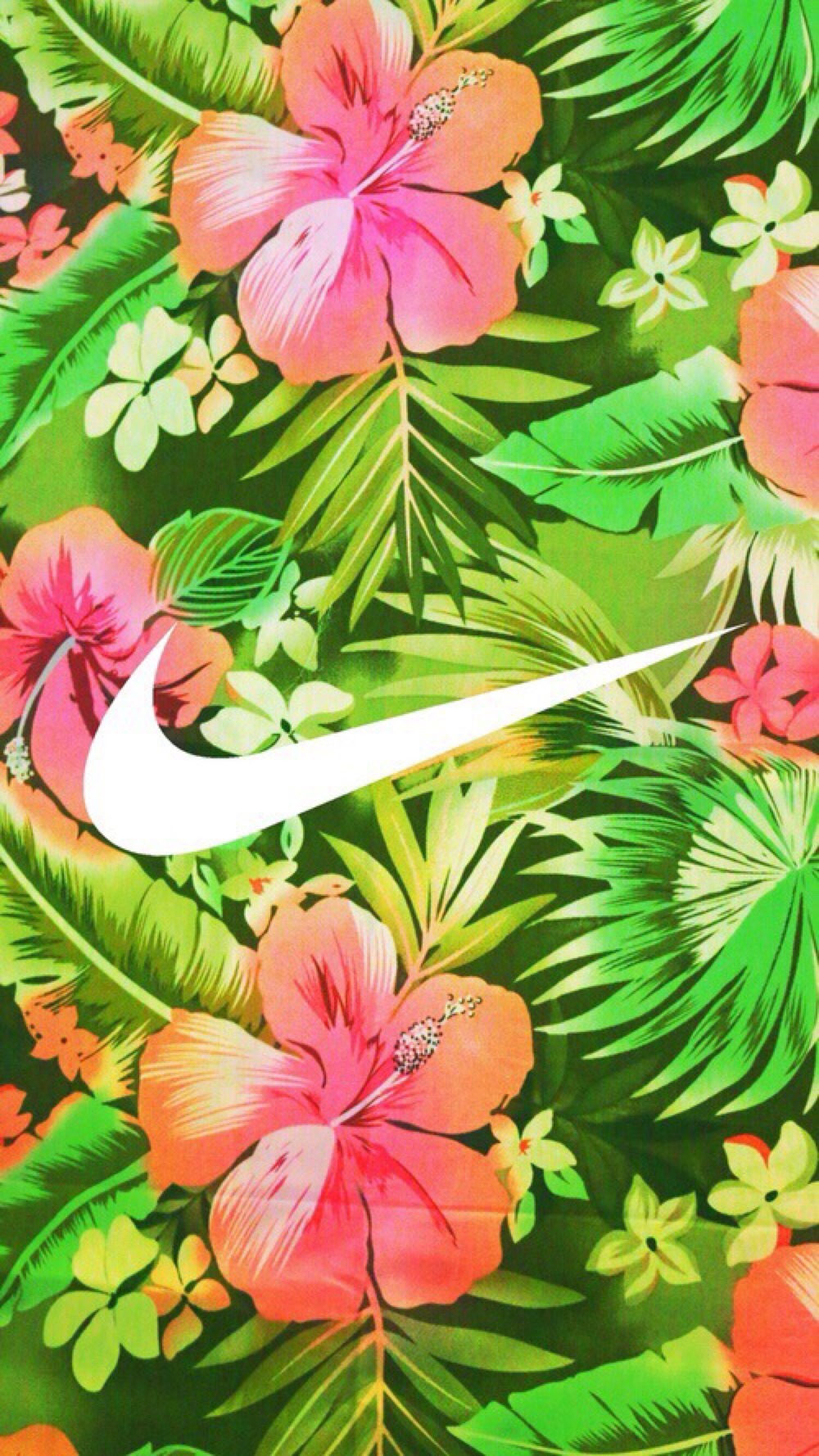 Nike Floral Tumblr Wallpapers