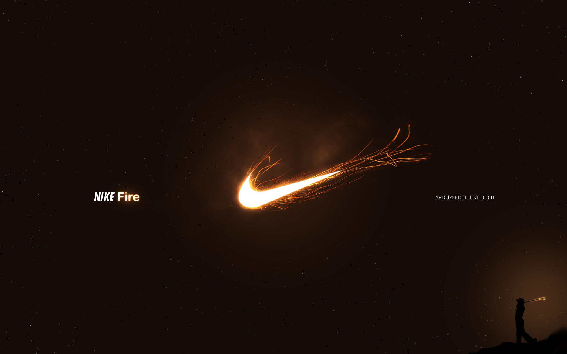 Nike Gold Logo Wallpapers