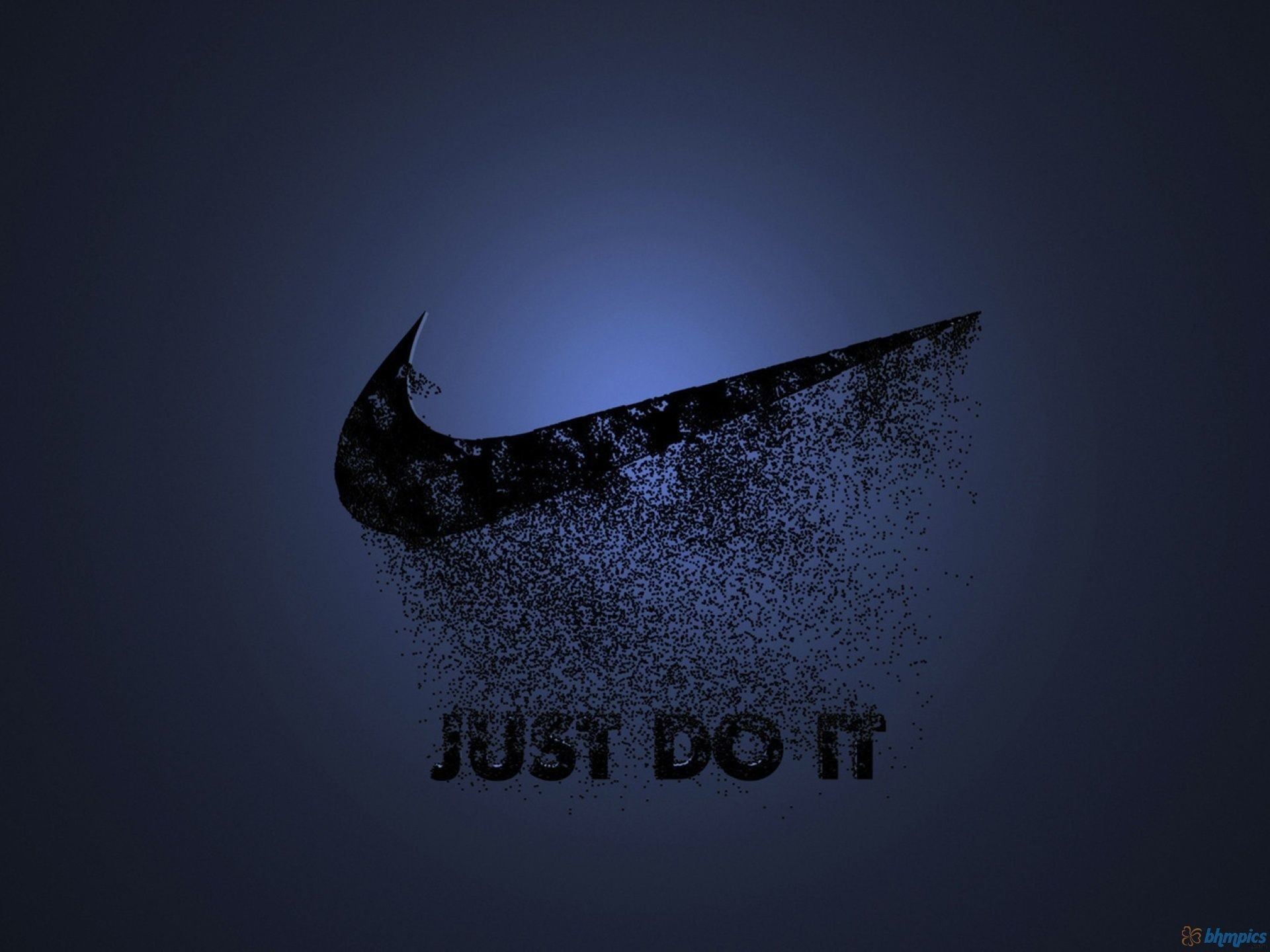 Nike Logo Blue Wallpapers