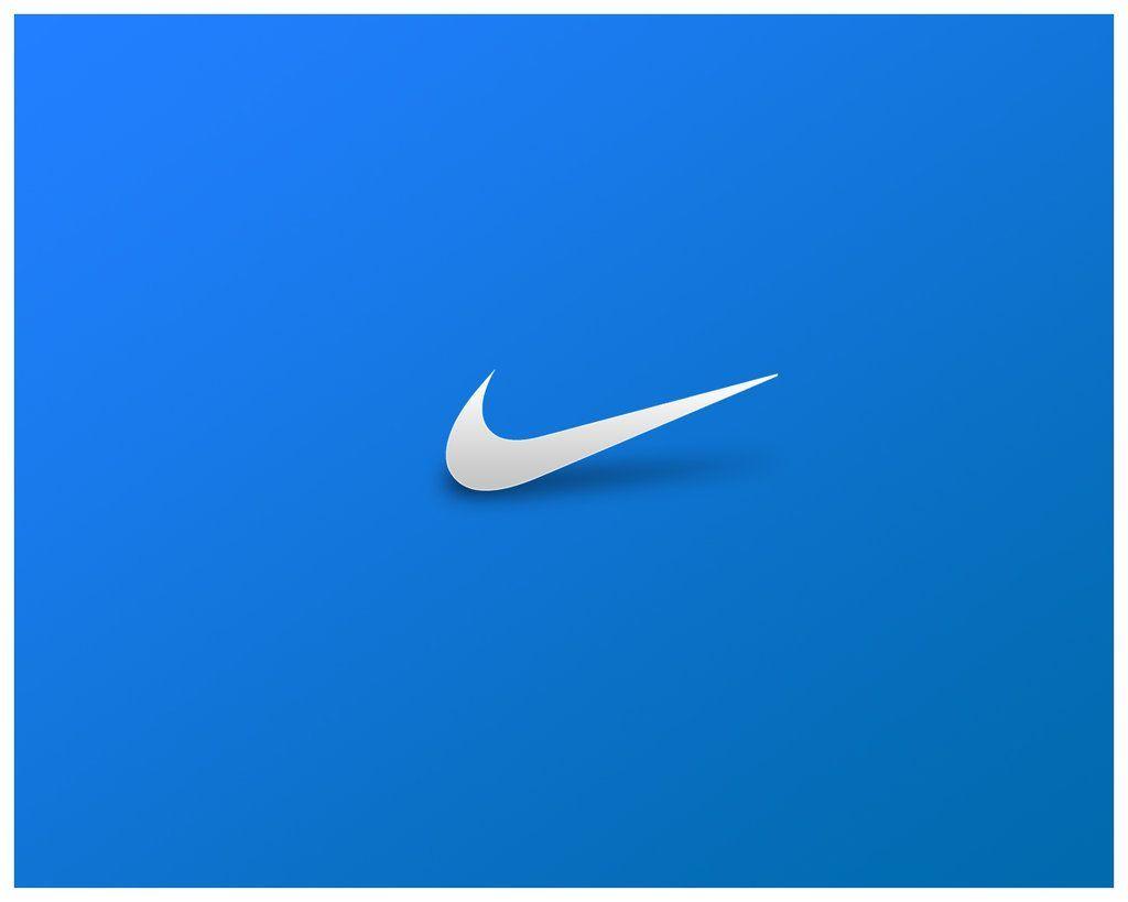 Nike Logo Blue Wallpapers