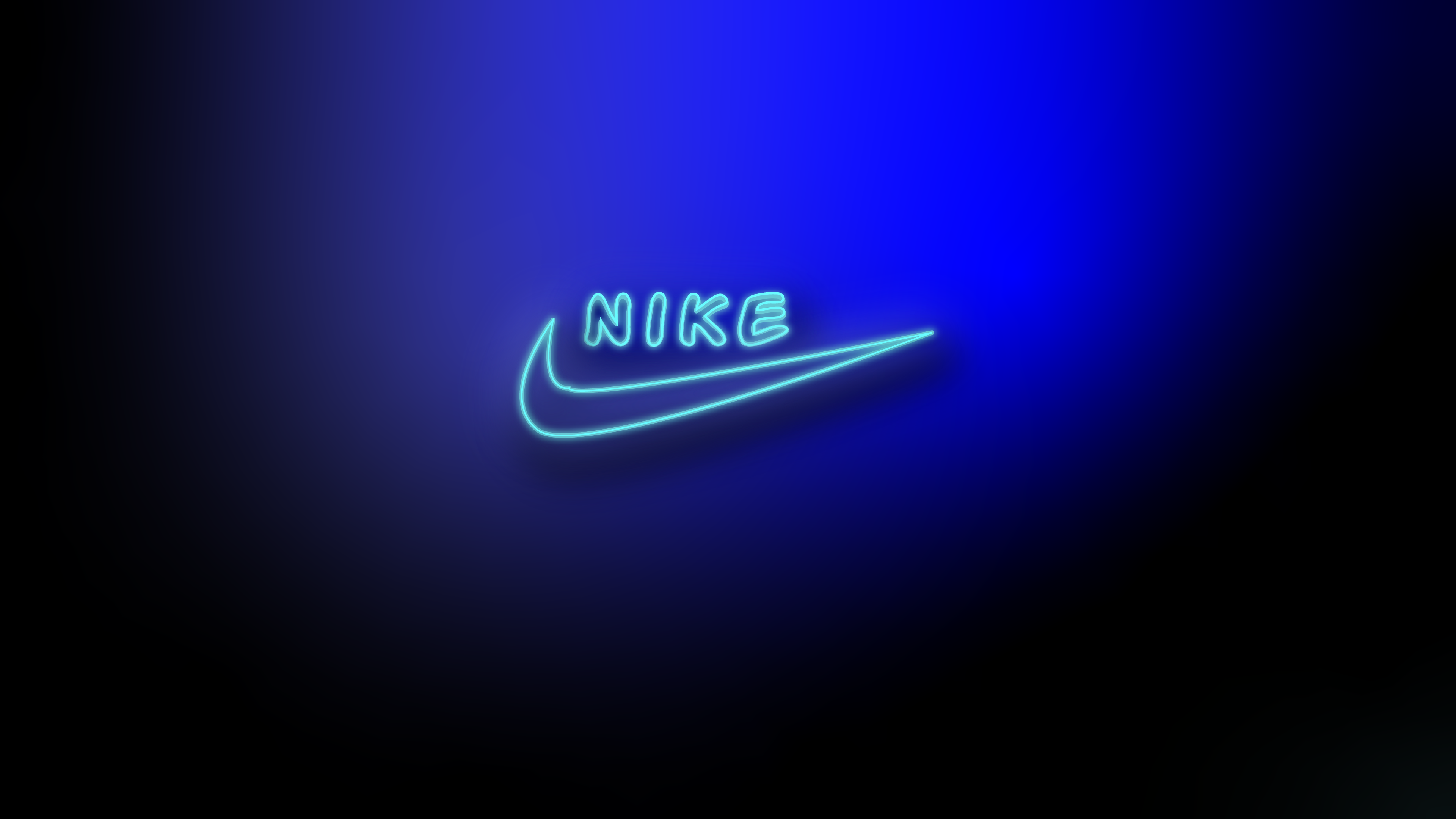 Nike Logo Blue Wallpapers