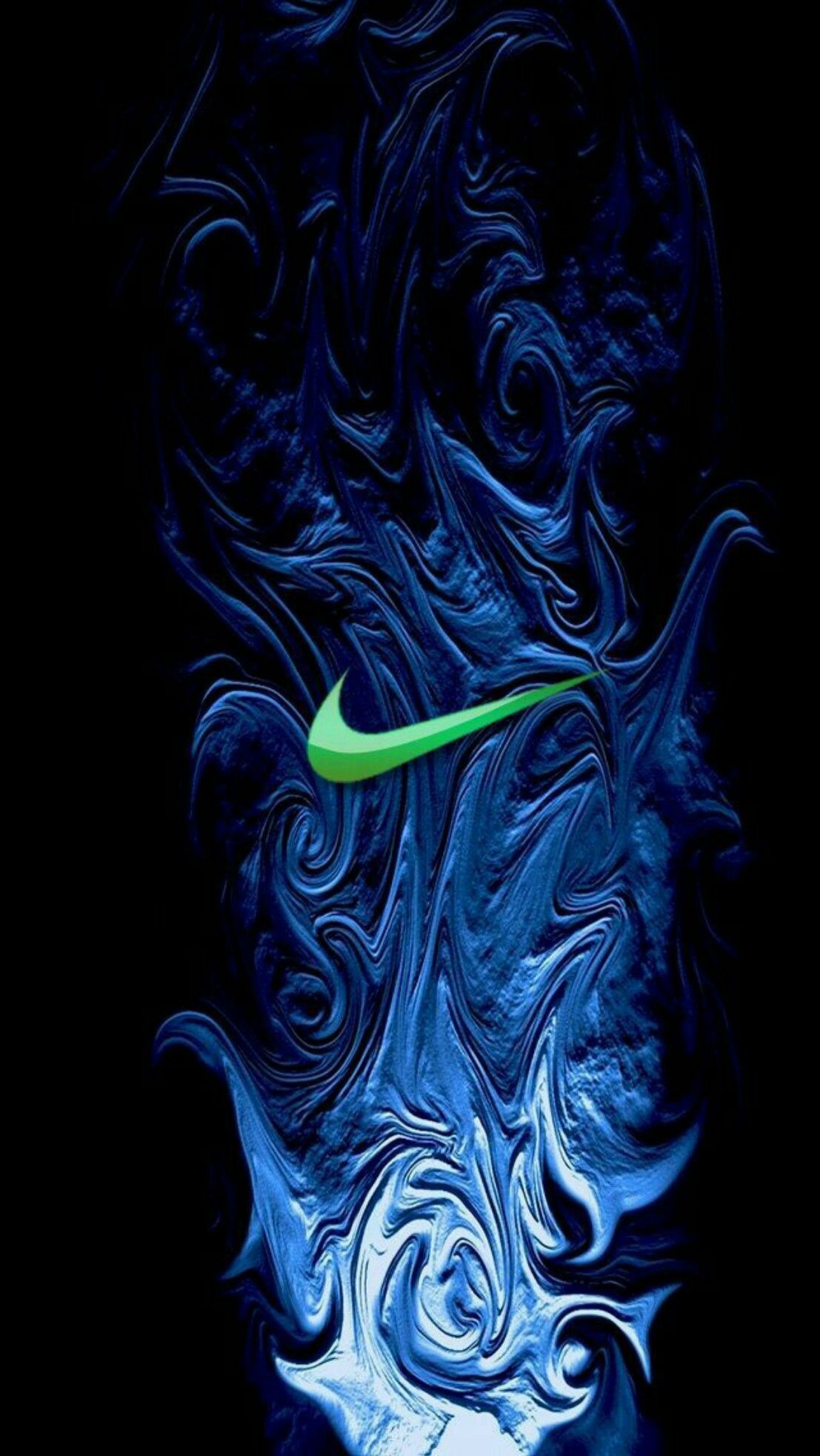 Nike Logo Blue Wallpapers