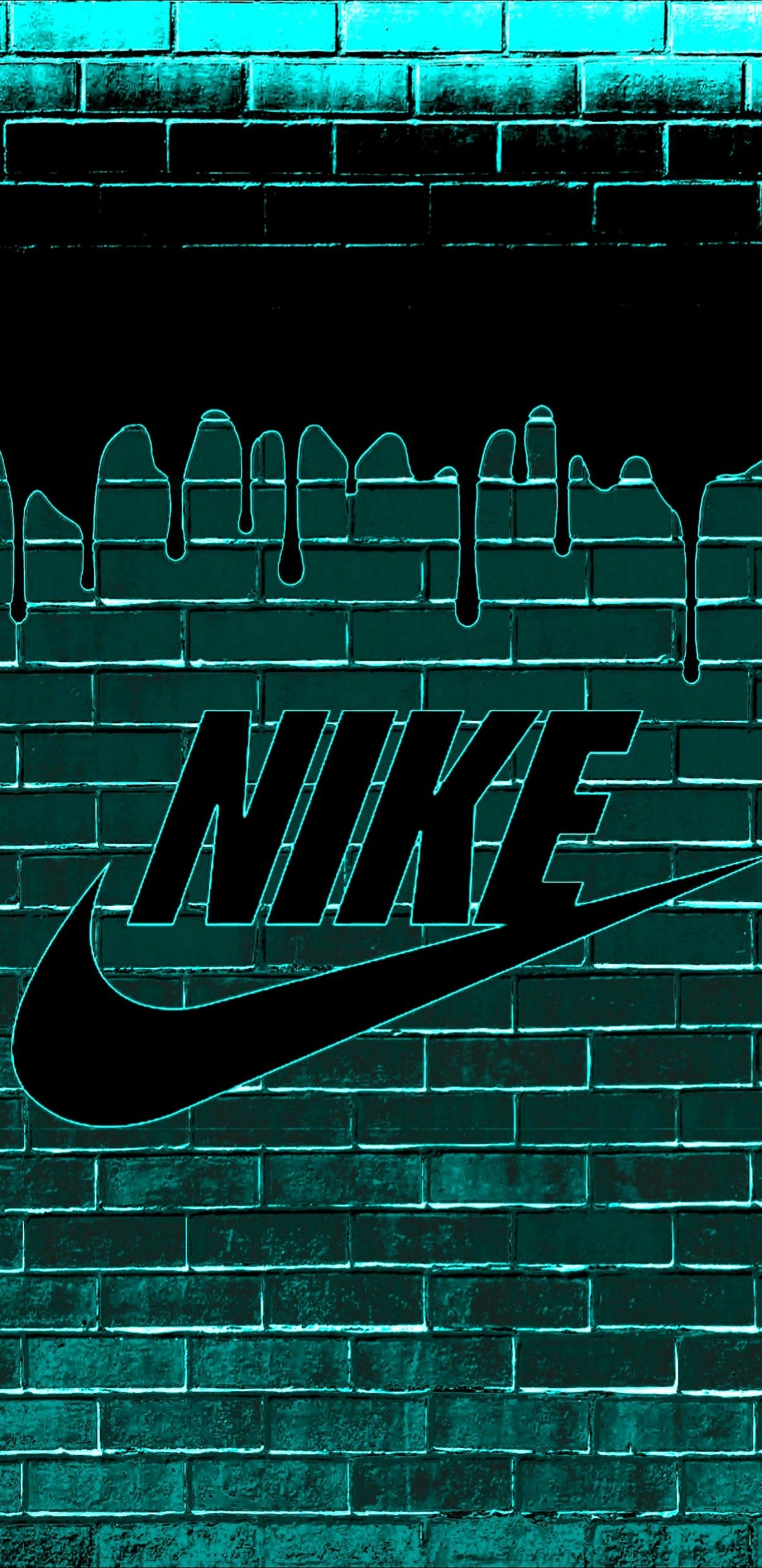 Nike Logo Neon Wallpapers