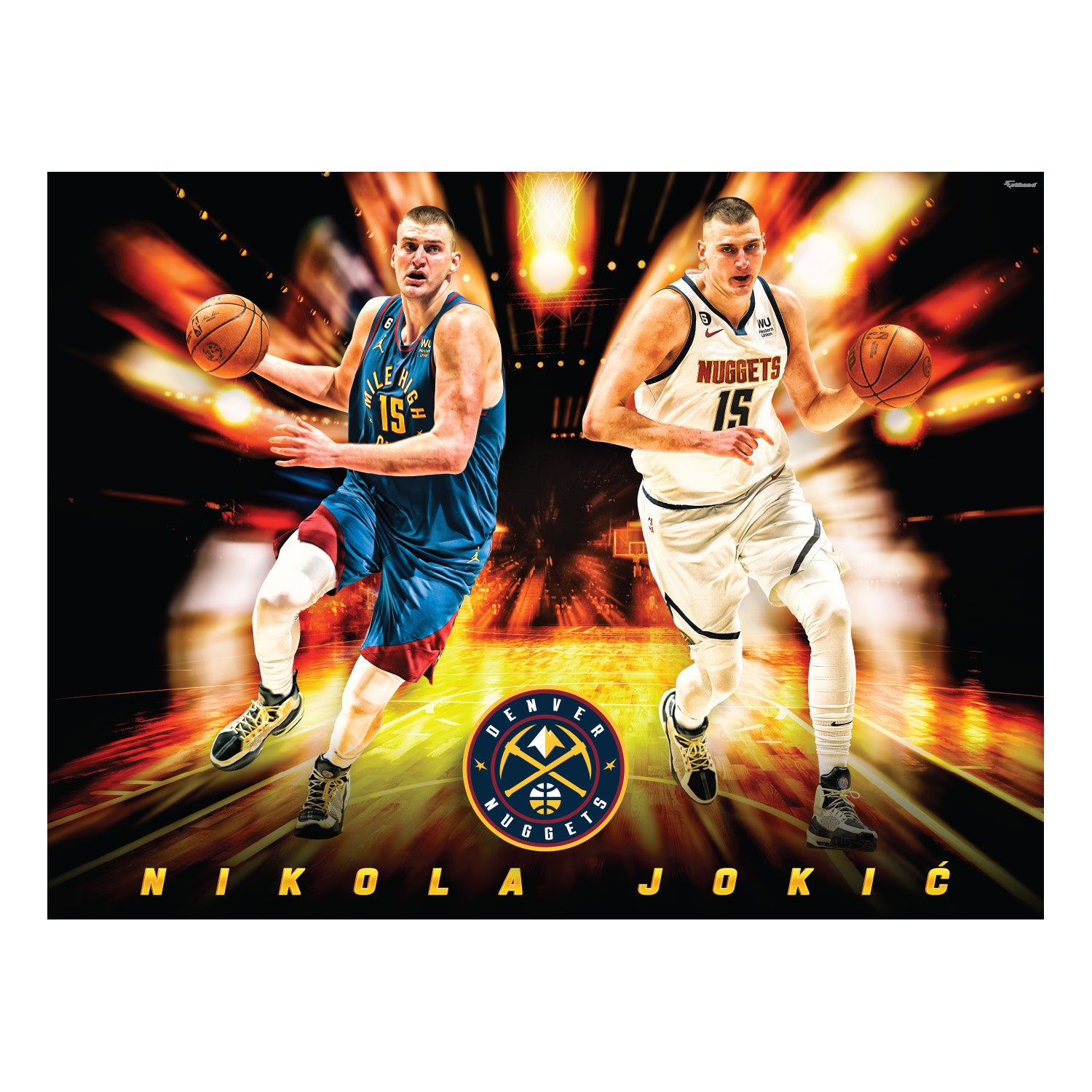 Nikola Jokic 2021 Denver Nuggets Wallpapers