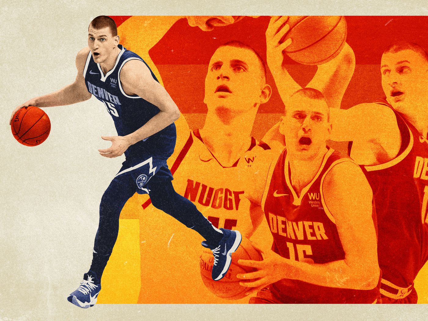 Nikola Jokic 2021 Denver Nuggets Wallpapers