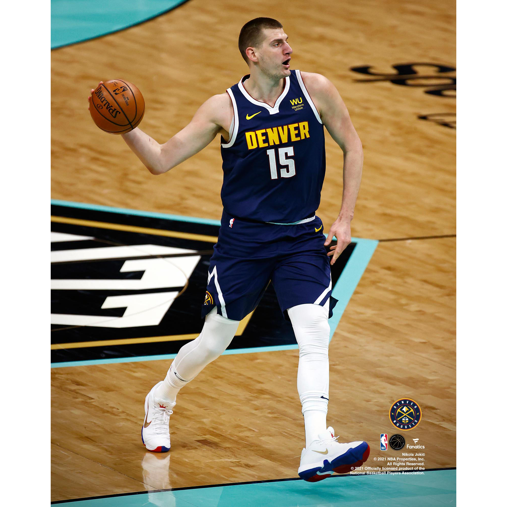 Nikola Jokic 2021 Denver Nuggets Wallpapers