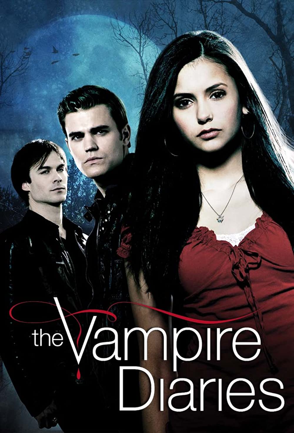 Nina Dobrev In Vampire Diaries Tv Show Wallpapers