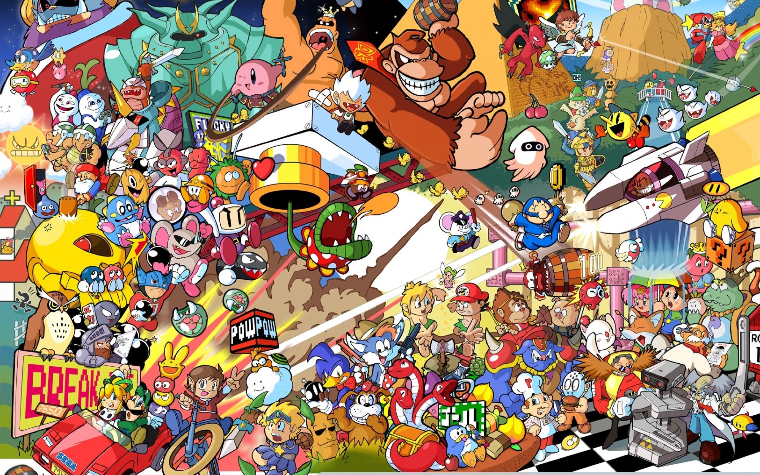 Nintendo Collage Wallpapers