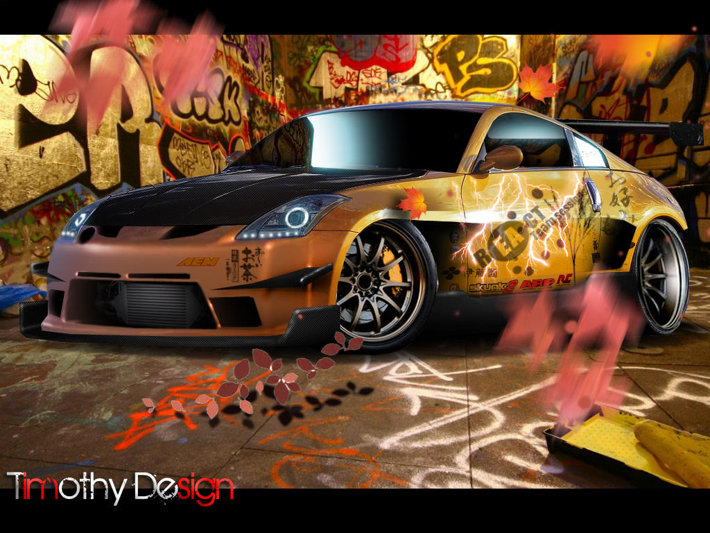 Nissan 350Z Tuning Drift Wallpapers