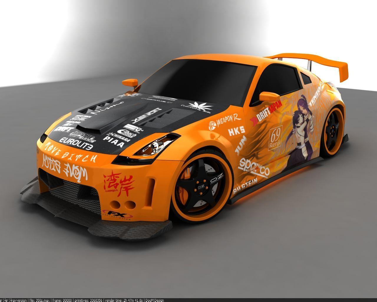 Nissan 350Z Tuning Drift Wallpapers