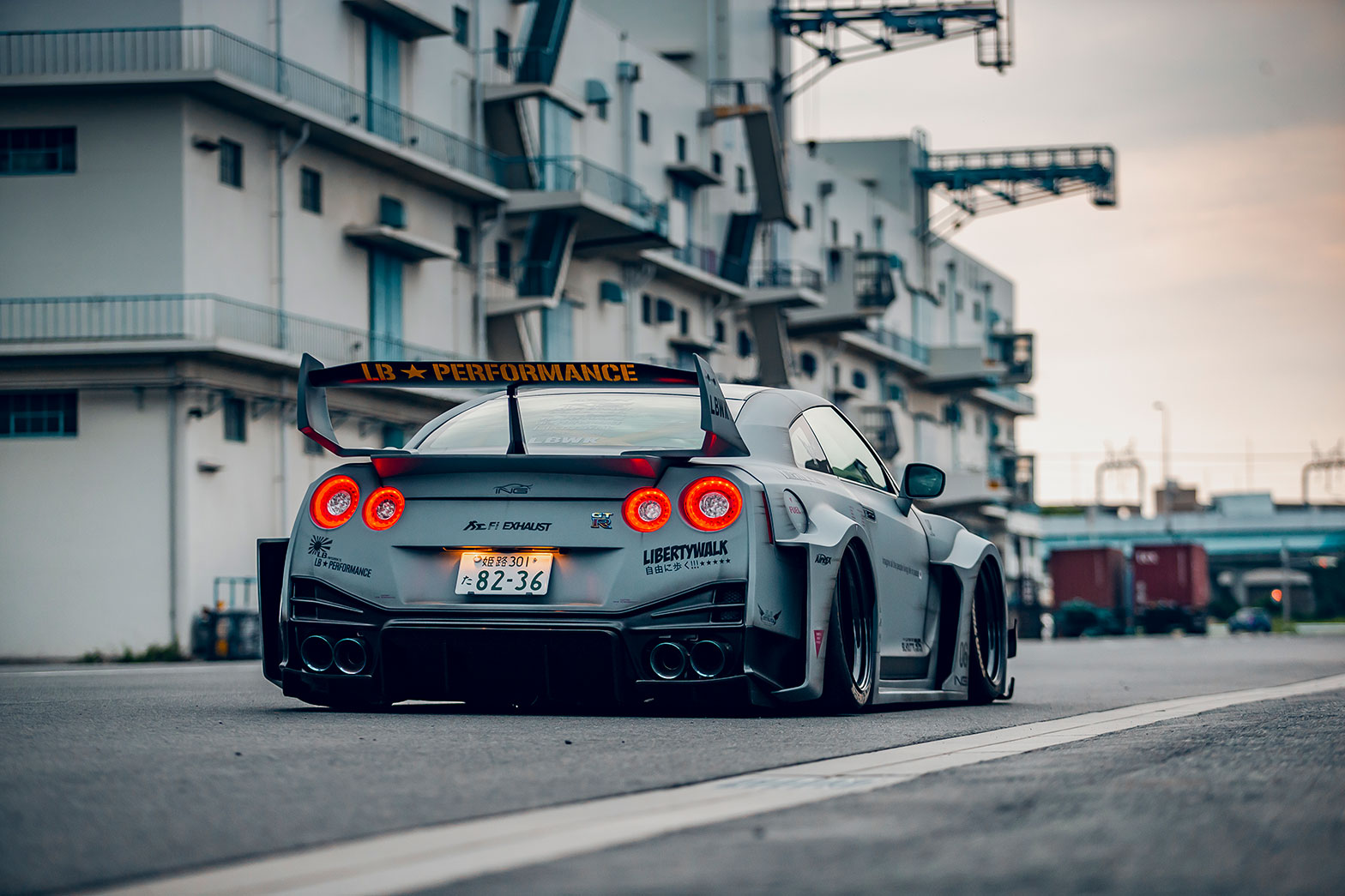 Nissan Gt R Liberty Walk 4K Wallpapers