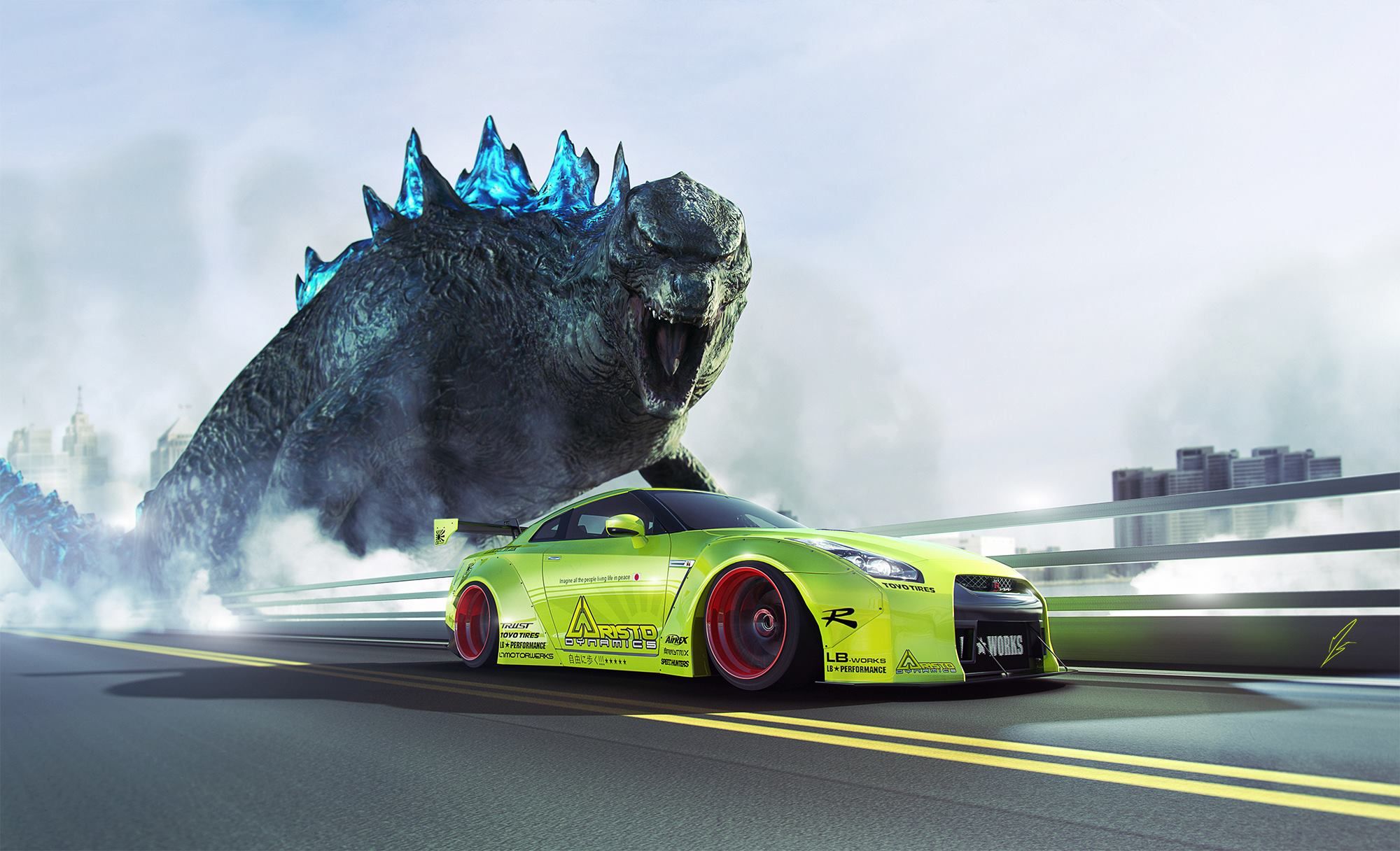 Nissan Gtr Godzilla Wallpapers