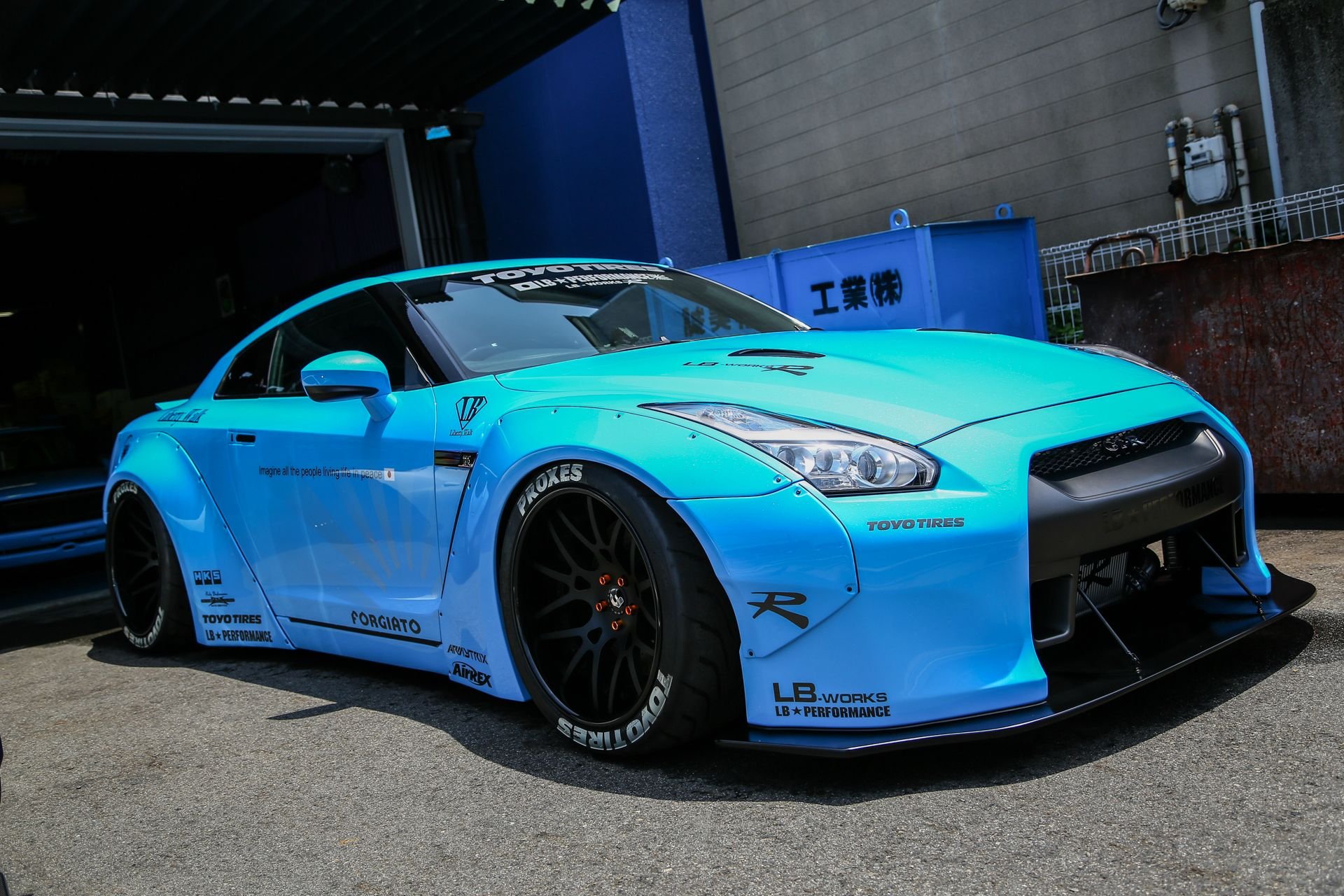 Nissan Skyline Gtr Blue Wallpapers