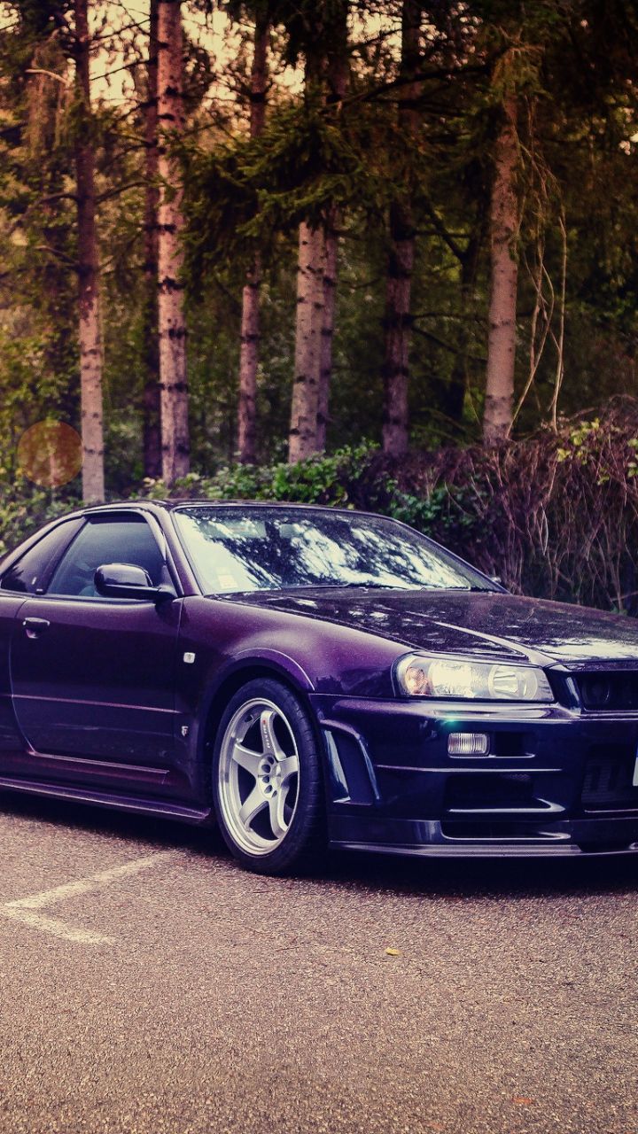 Nissan Skyline R34 Phone Wallpapers