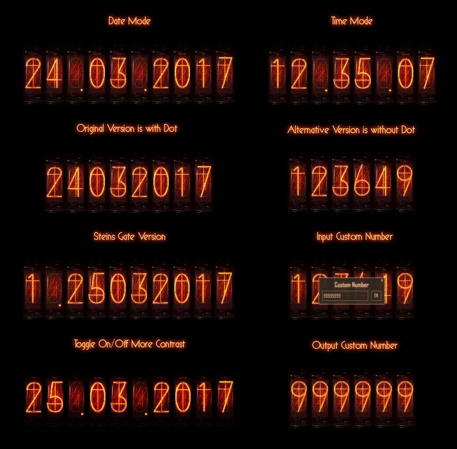 Nixie Tube Wallpapers