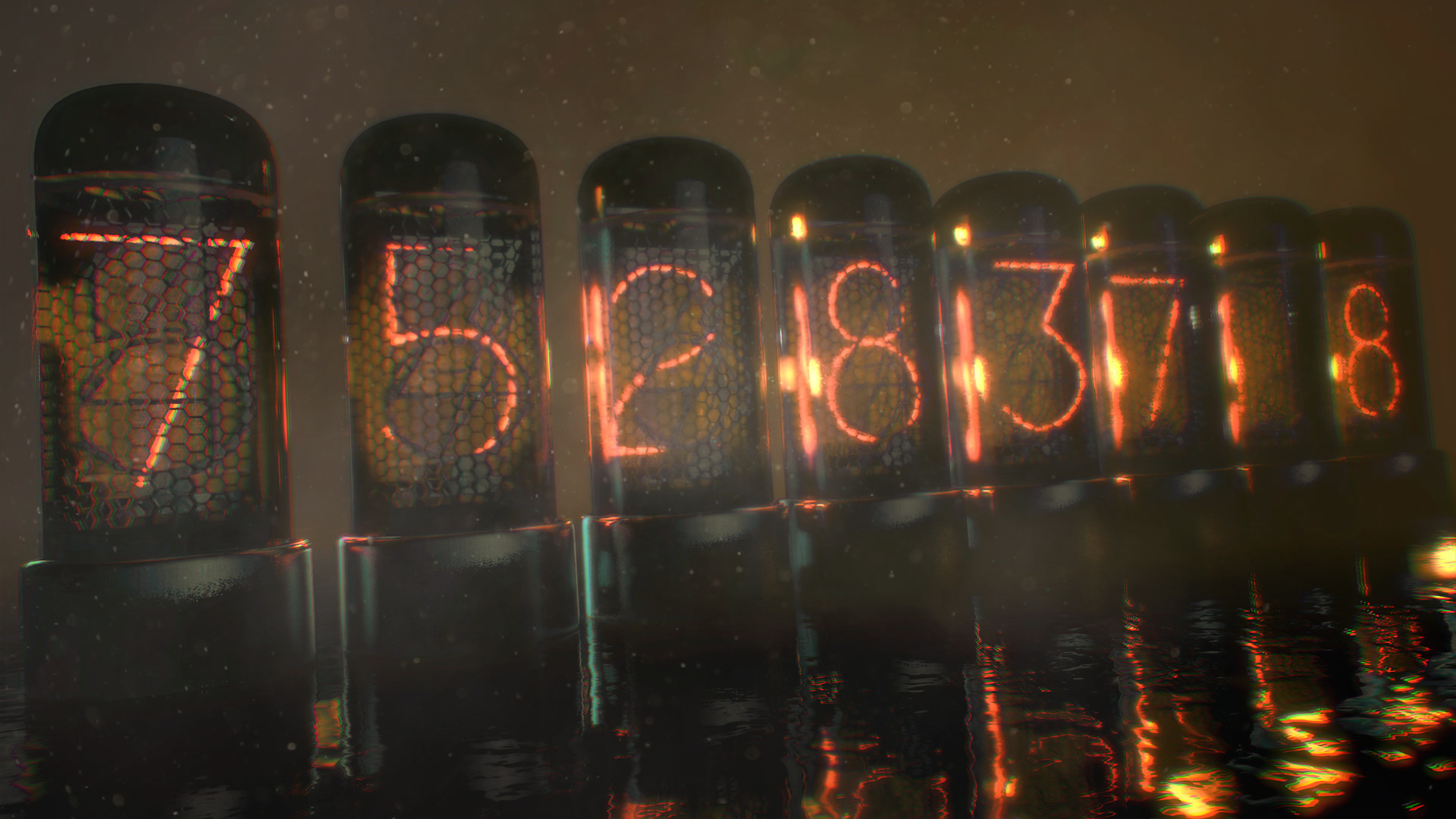 Nixie Tube Wallpapers