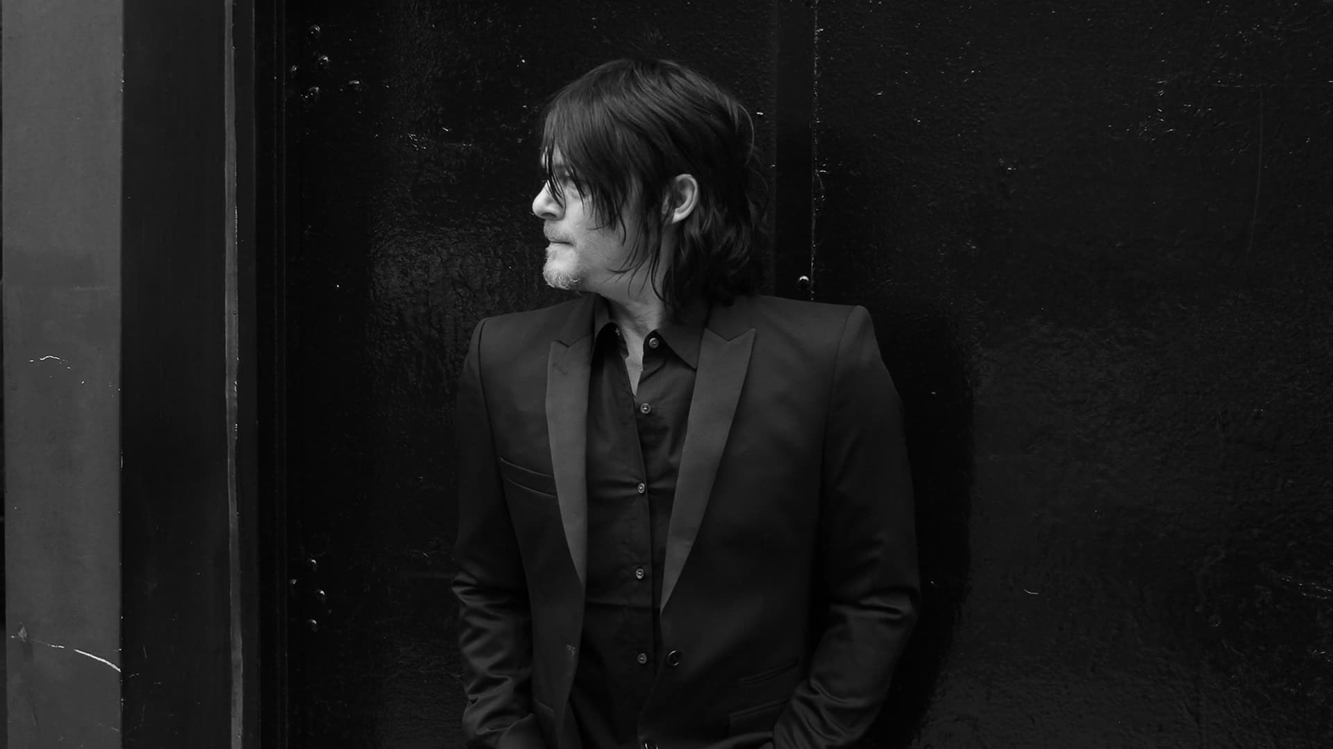 Norman Reedus Monochrome Wallpapers