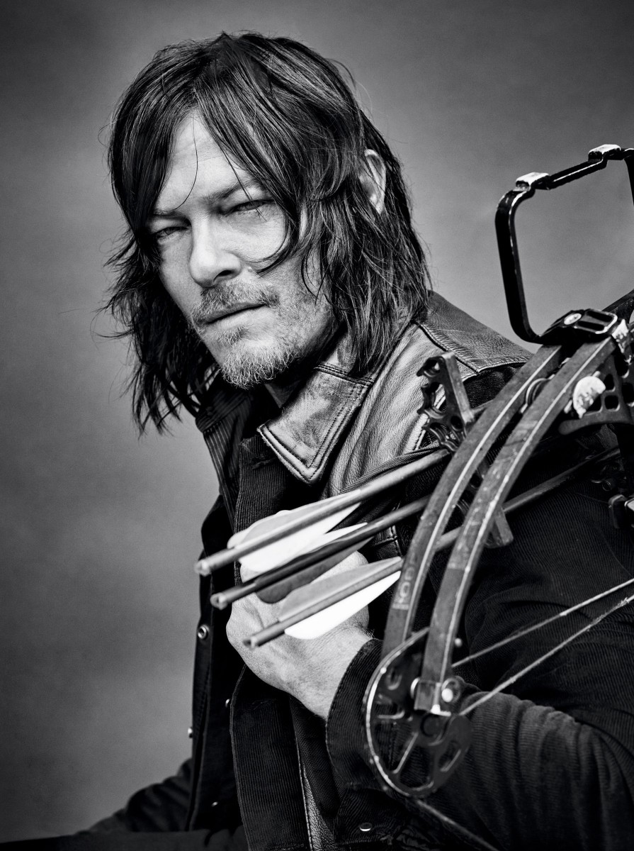 Norman Reedus Monochrome Wallpapers