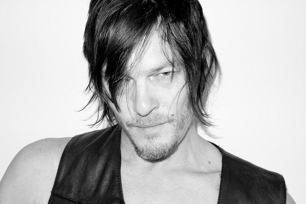 Norman Reedus Monochrome Wallpapers