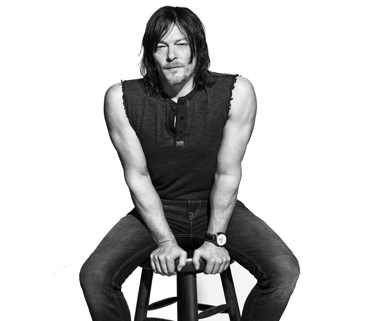 Norman Reedus Monochrome Wallpapers