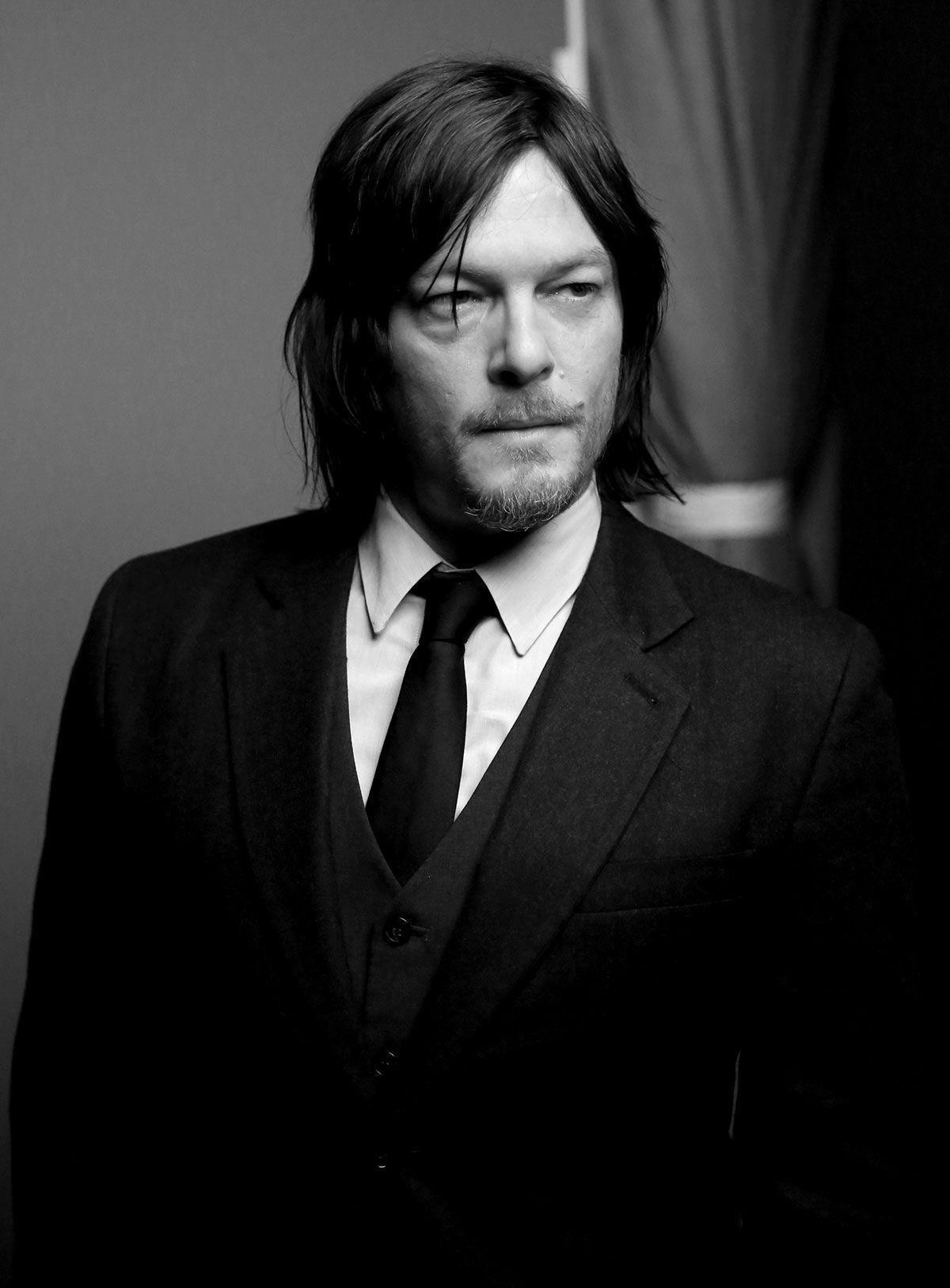 Norman Reedus Monochrome Wallpapers