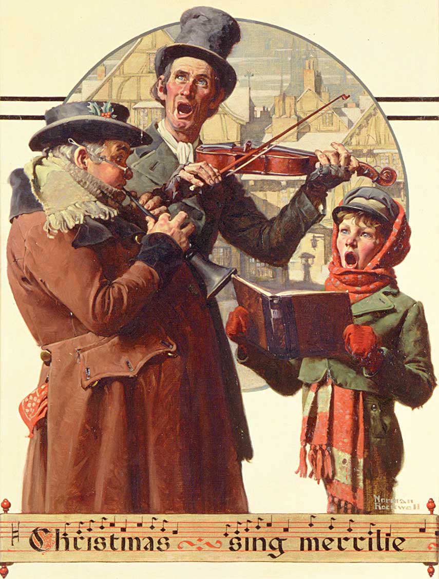 Norman Rockwell Christmas Wallpapers