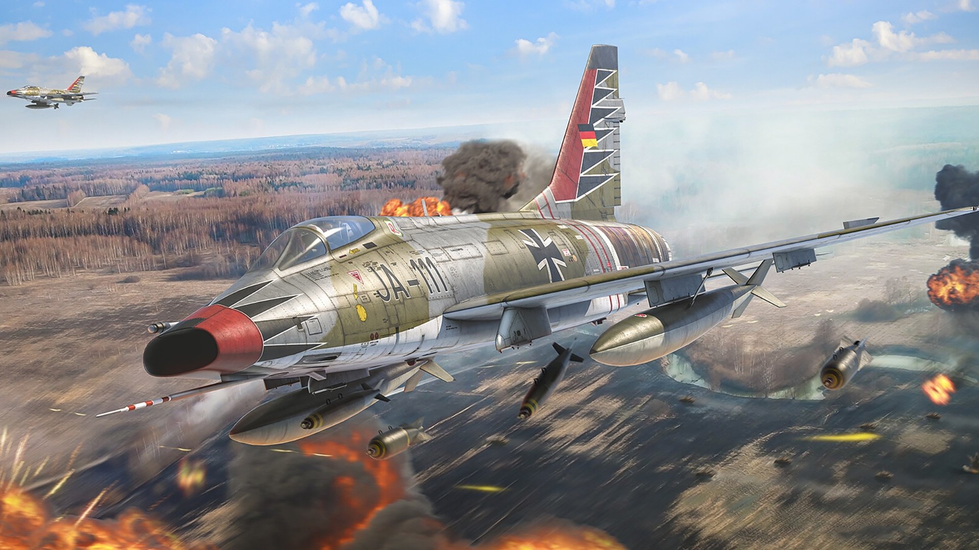 North American F-100 Super Sabre Wallpapers