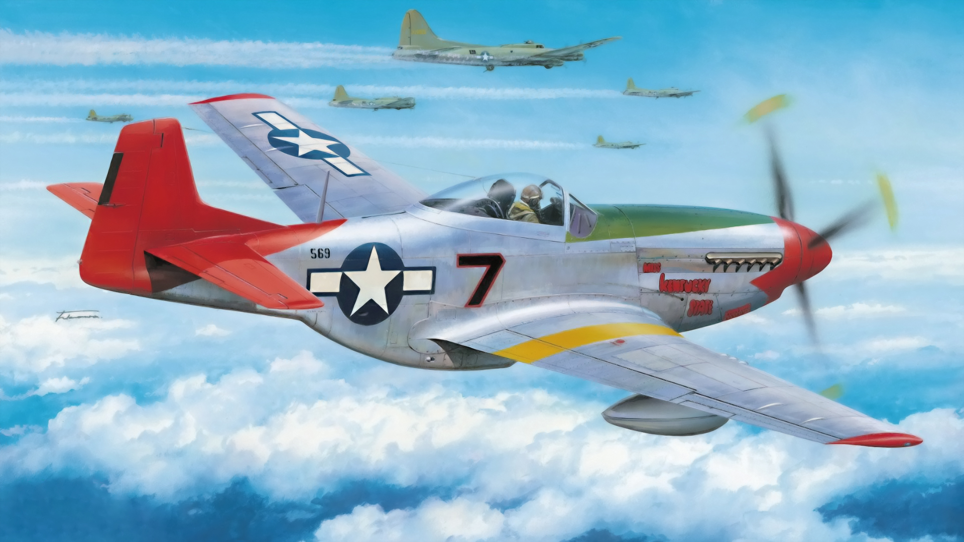 North American P-51 Mustang Wallpapers