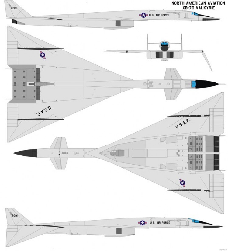 North American Xb-70 Valkyrie Wallpapers