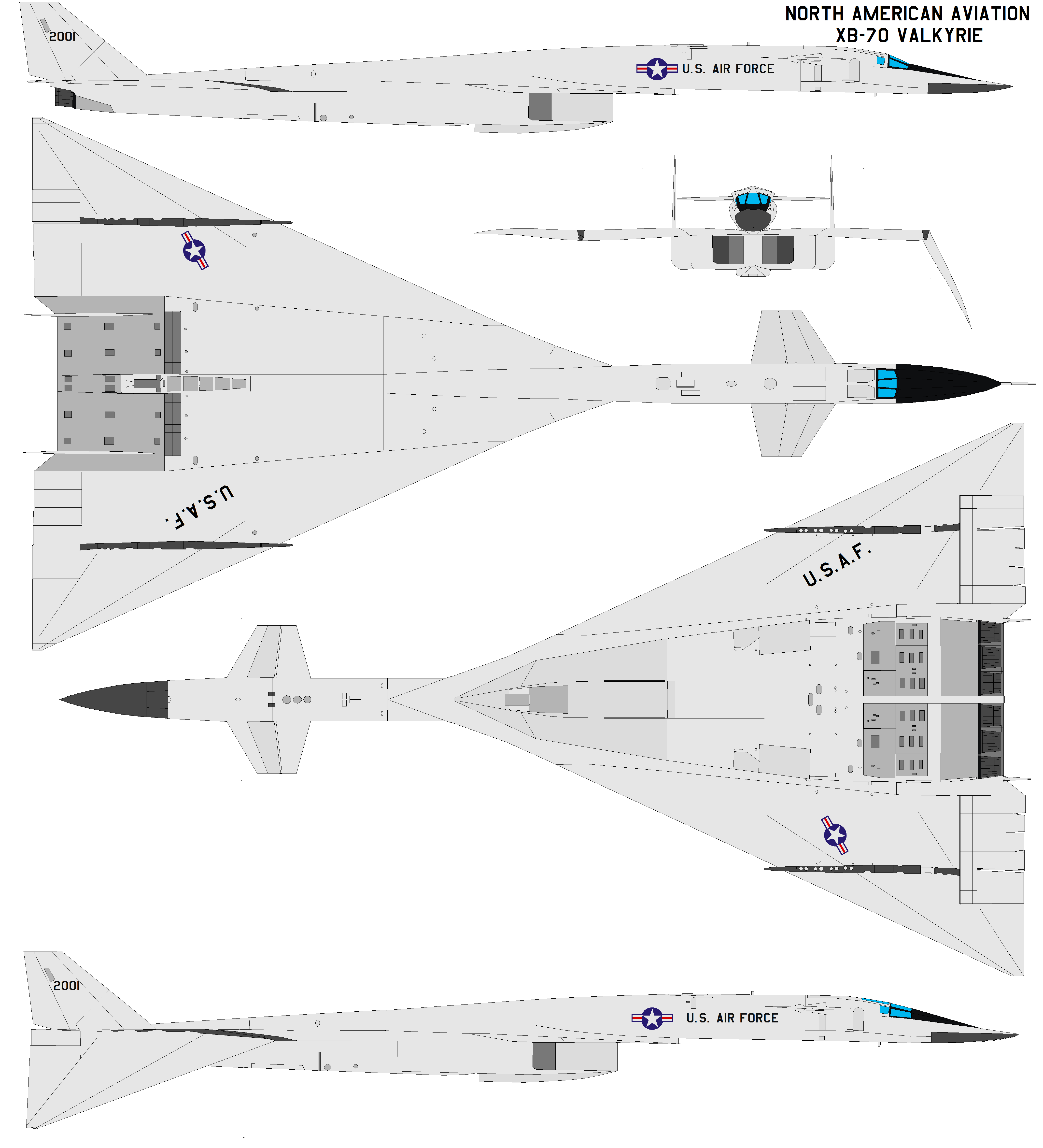 North American Xb-70 Valkyrie Wallpapers