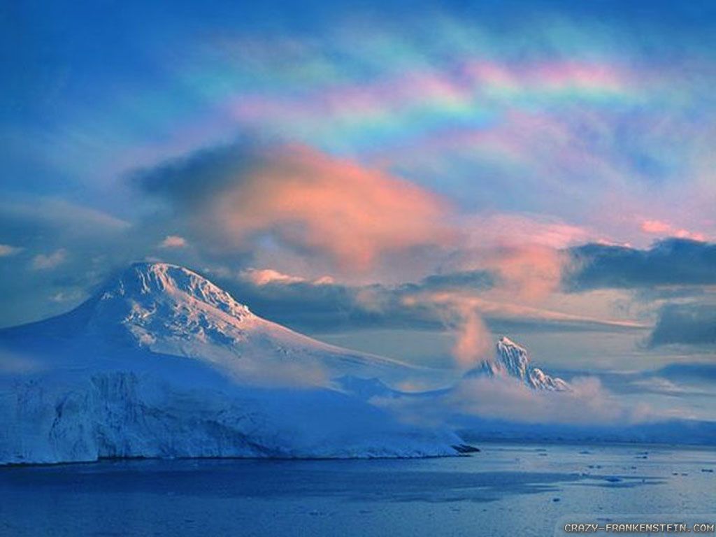 North Pole Sunset Wallpapers