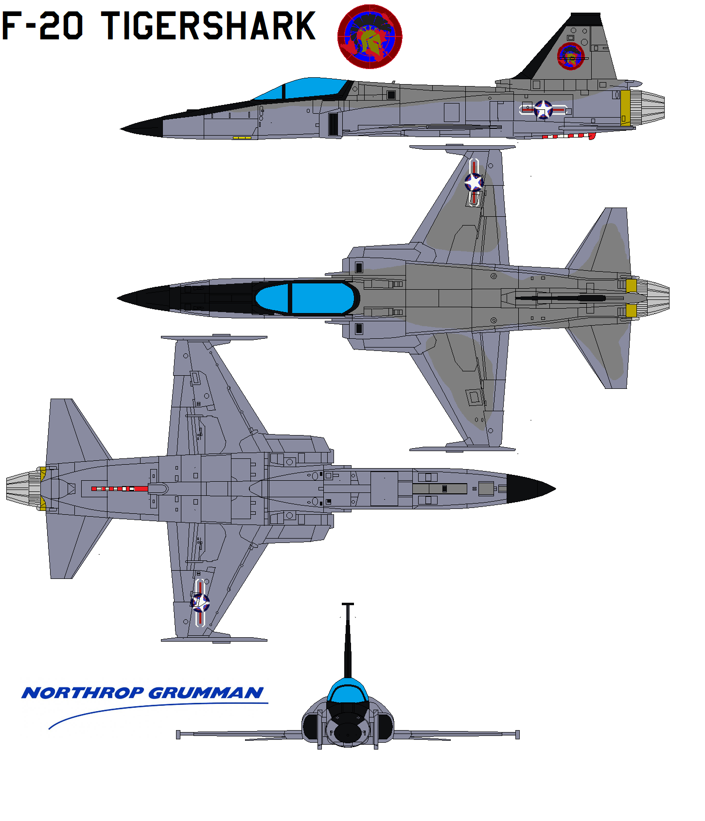 Northrop F-20 Tigershark Wallpapers