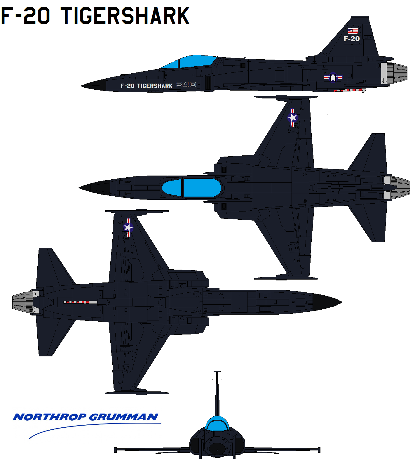 Northrop F-20 Tigershark Wallpapers