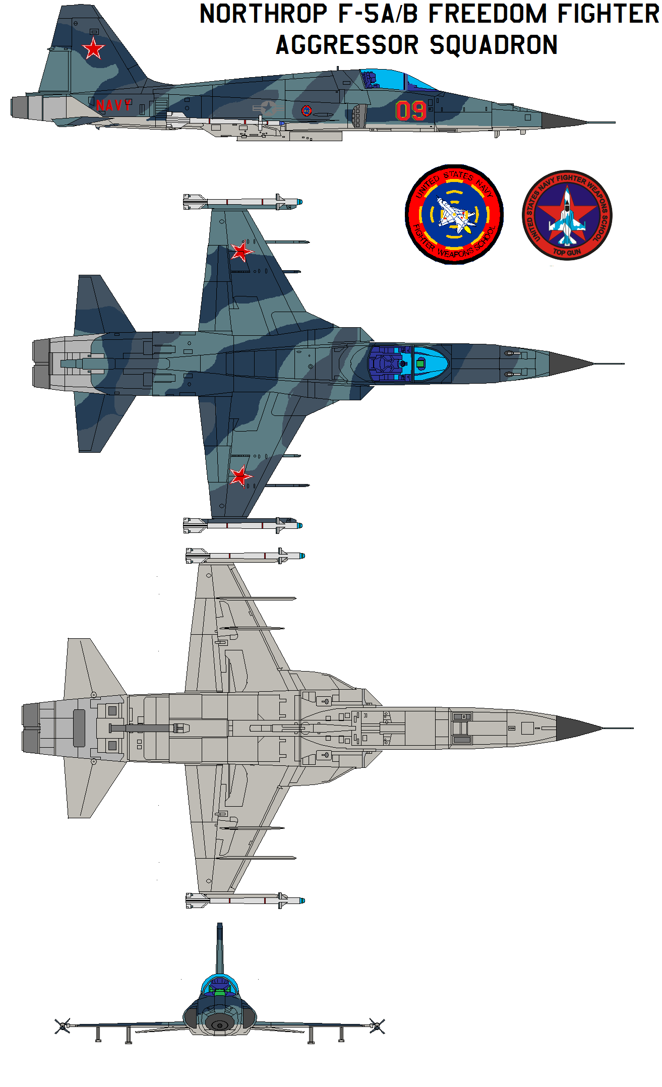 Northrop F-5A/B Freedom Fighter Wallpapers